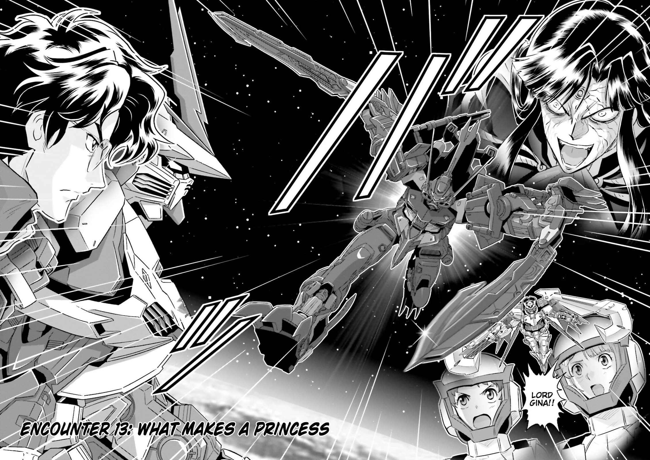 Gundam Seed Astray - Tenkuu no Seijo Chapter 13 page 2 - Chapter 13: Encounter 13: What Makes A Princess