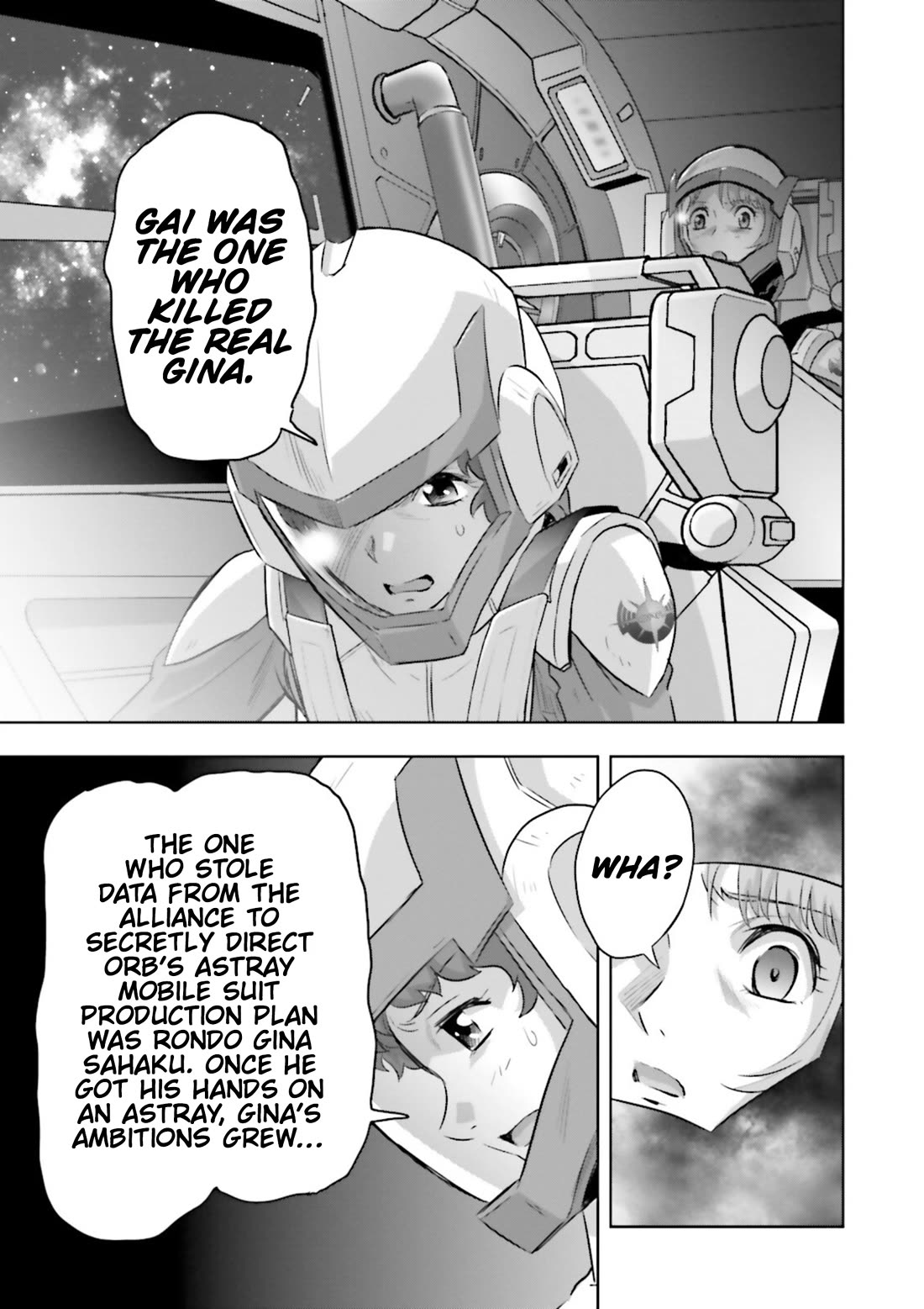 Gundam Seed Astray - Tenkuu no Seijo Chapter 13 page 4 - Chapter 13: Encounter 13: What Makes A Princess