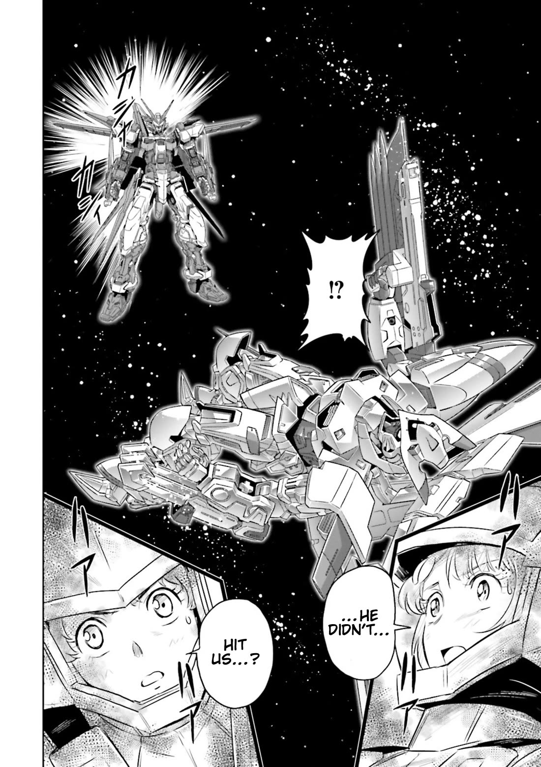 Gundam Seed Astray - Tenkuu no Seijo Chapter 14 page 18 - Chapter 14: Encounter 14: The Fate of the Rare Metal