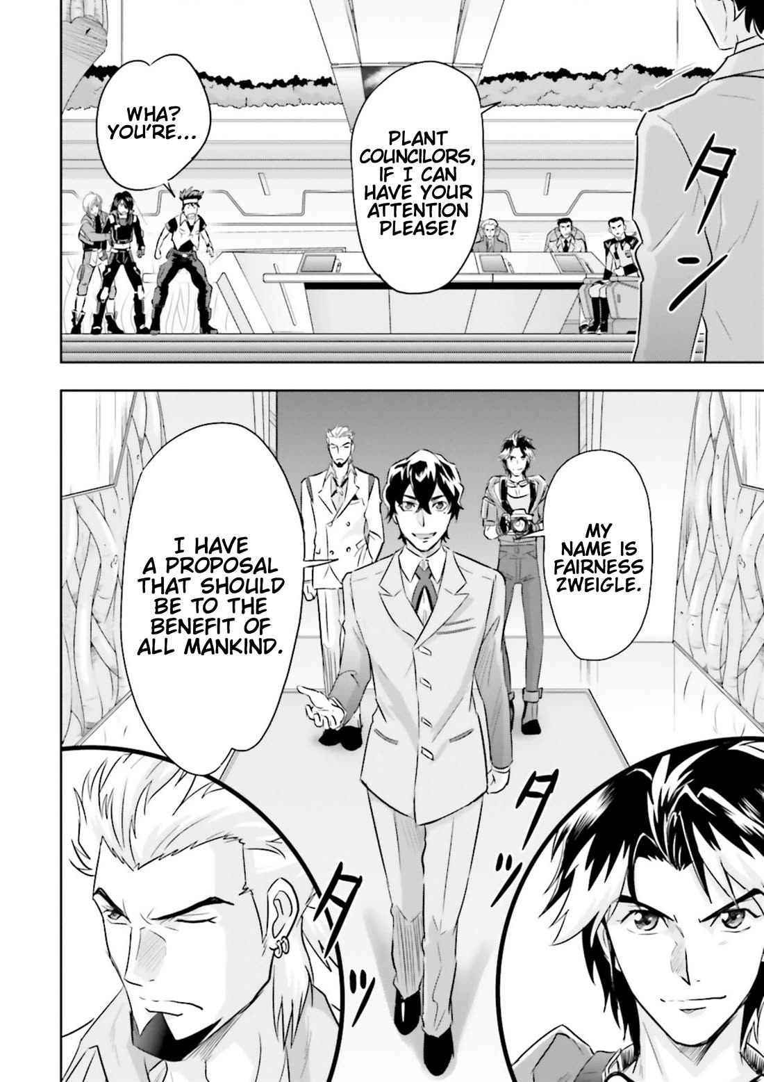 Gundam Seed Astray - Tenkuu no Seijo Chapter 14 page 3 - Chapter 14: Encounter 14: The Fate of the Rare Metal