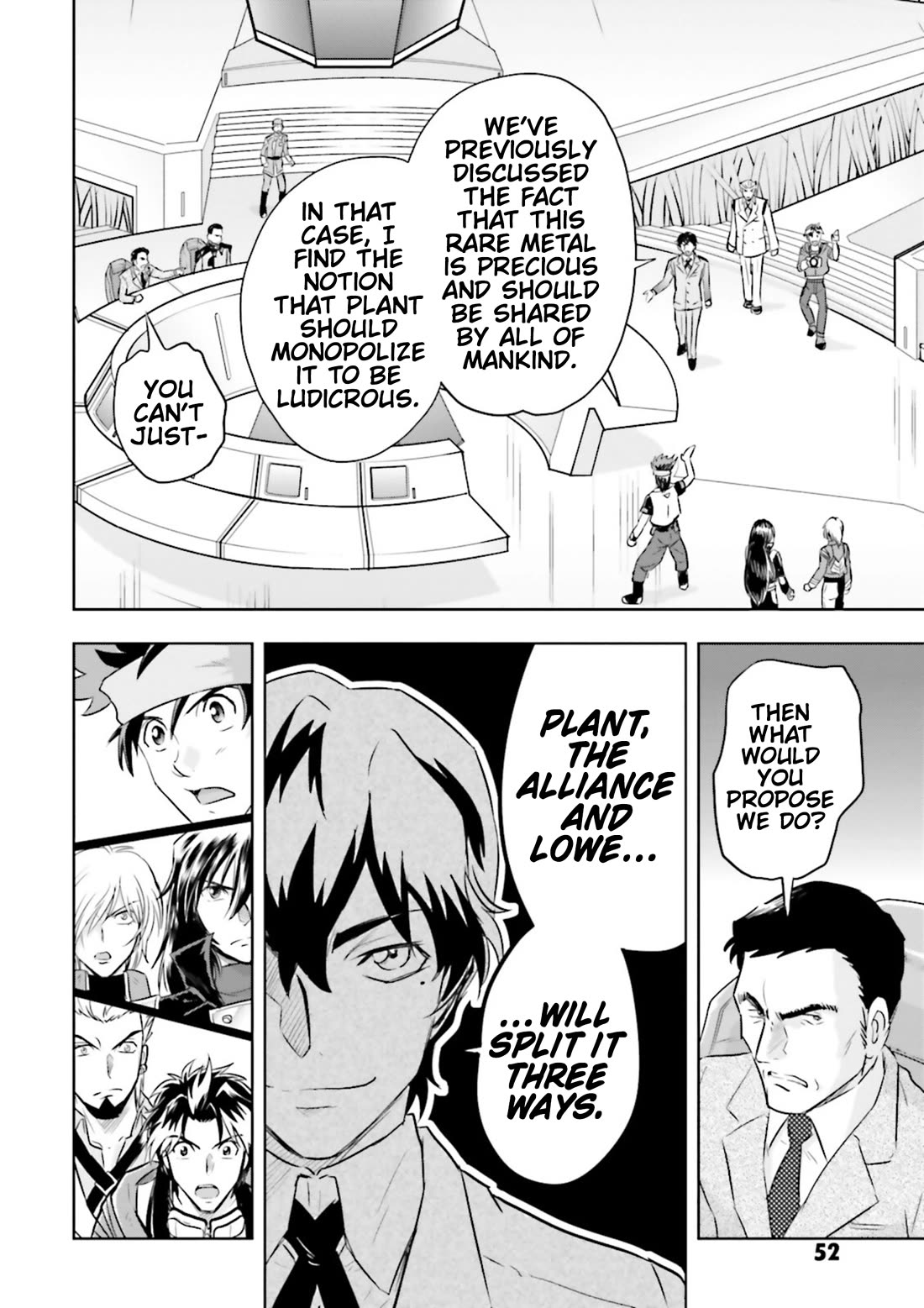 Gundam Seed Astray - Tenkuu no Seijo Chapter 14 page 5 - Chapter 14: Encounter 14: The Fate of the Rare Metal