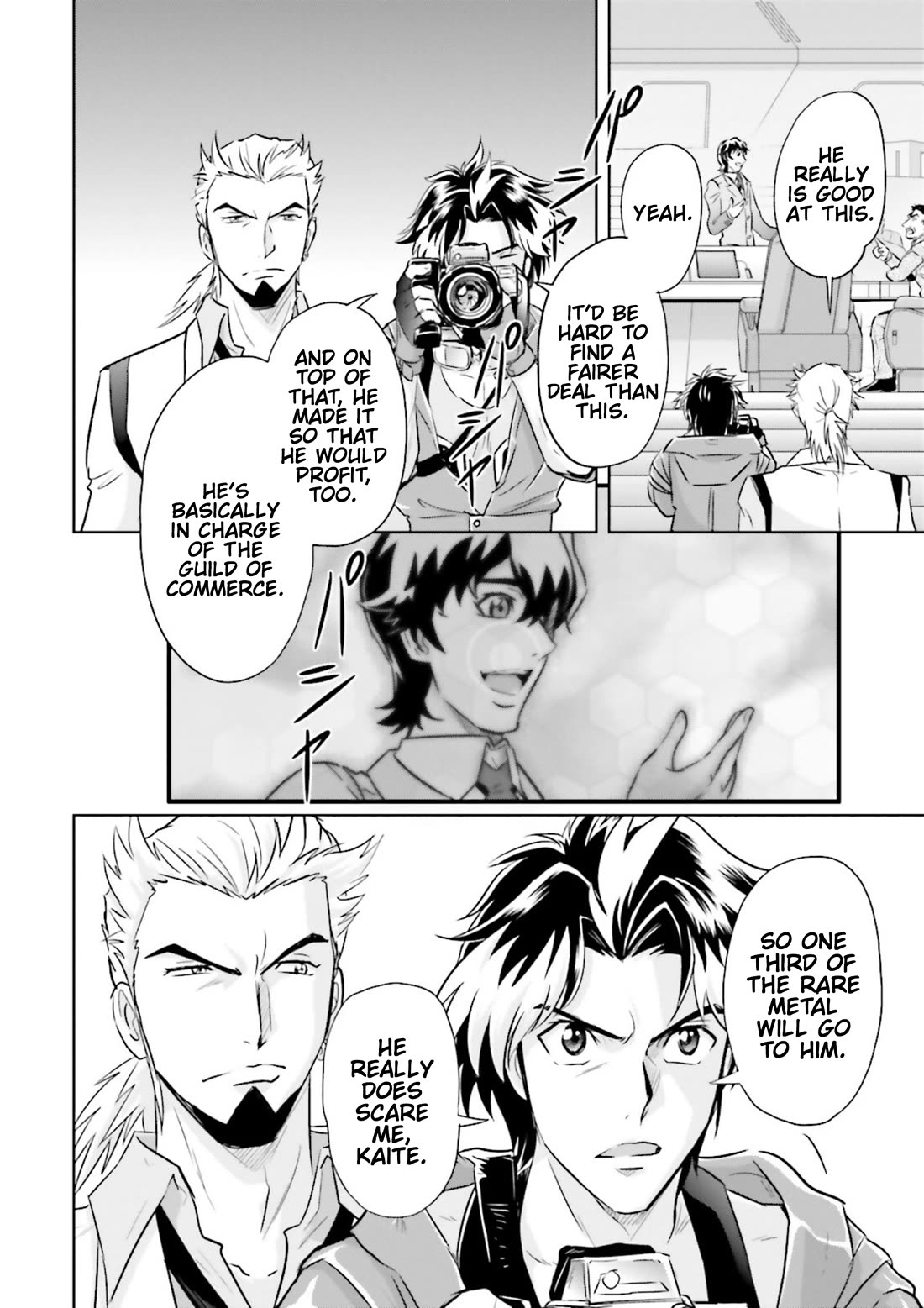 Gundam Seed Astray - Tenkuu no Seijo Chapter 14 page 7 - Chapter 14: Encounter 14: The Fate of the Rare Metal