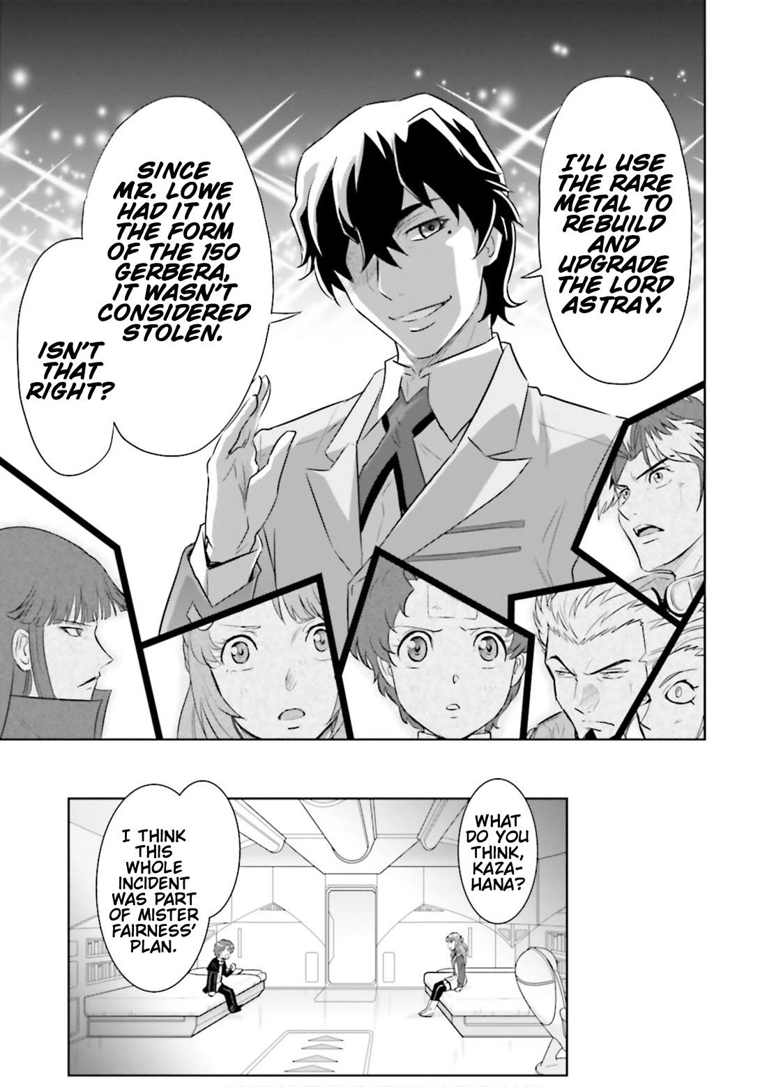 Gundam Seed Astray - Tenkuu no Seijo Chapter 15 page 25 - Chapter 15: Encounter 15: Separation