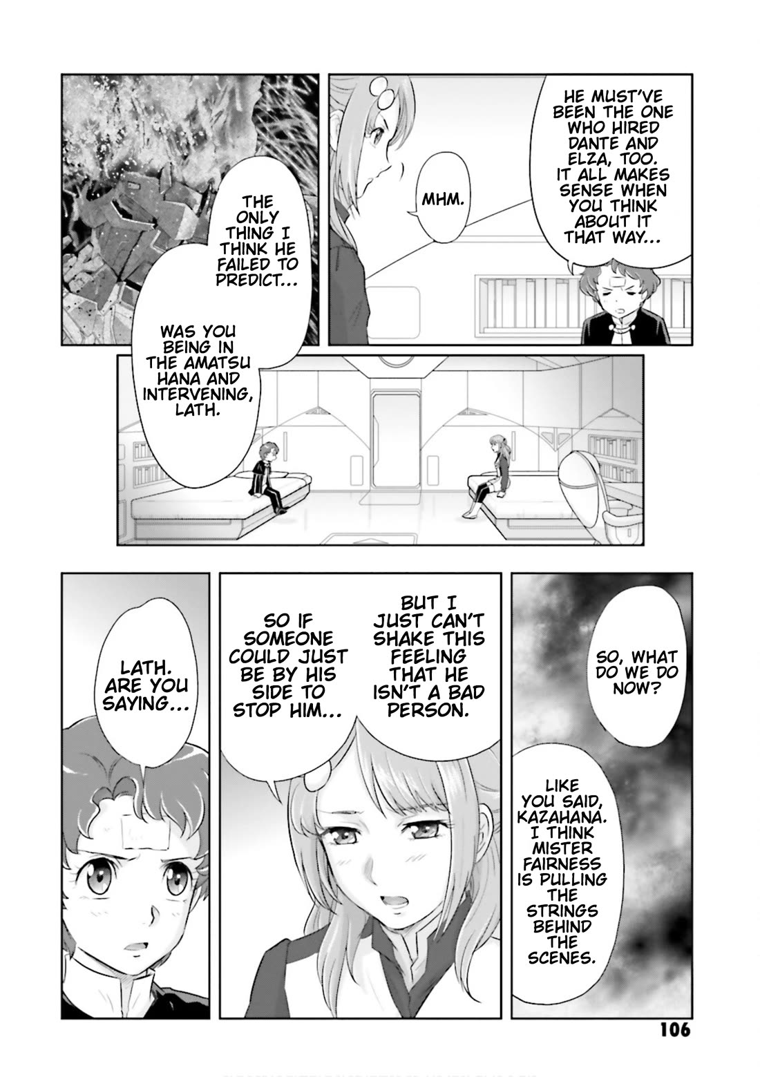Gundam Seed Astray - Tenkuu no Seijo Chapter 15 page 26 - Chapter 15: Encounter 15: Separation
