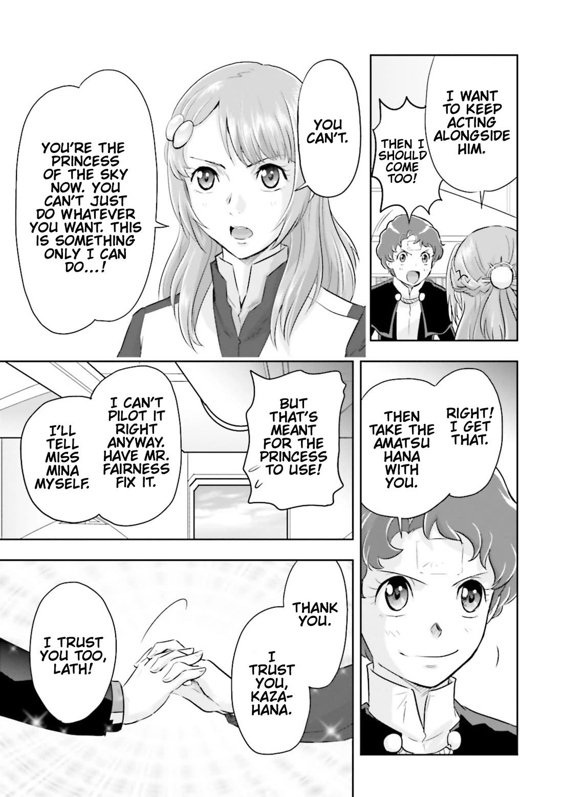 Gundam Seed Astray - Tenkuu no Seijo Chapter 15 page 27 - Chapter 15: Encounter 15: Separation