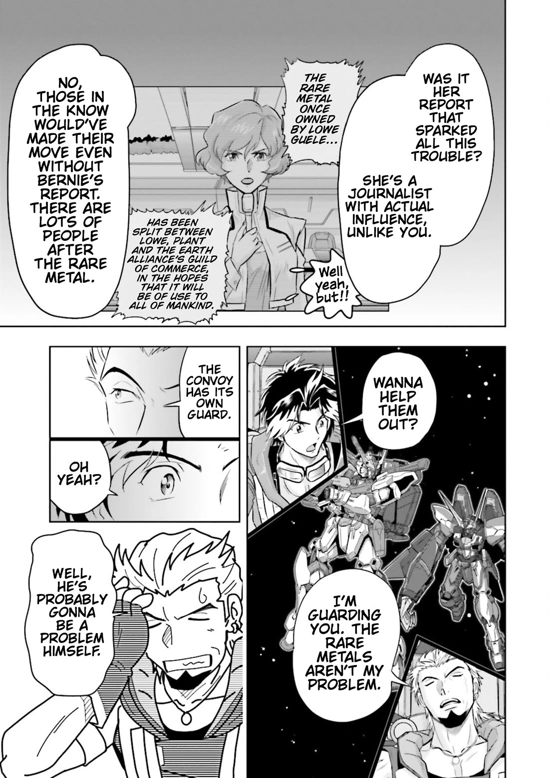 Gundam Seed Astray - Tenkuu no Seijo Chapter 15 page 4 - Chapter 15: Encounter 15: Separation