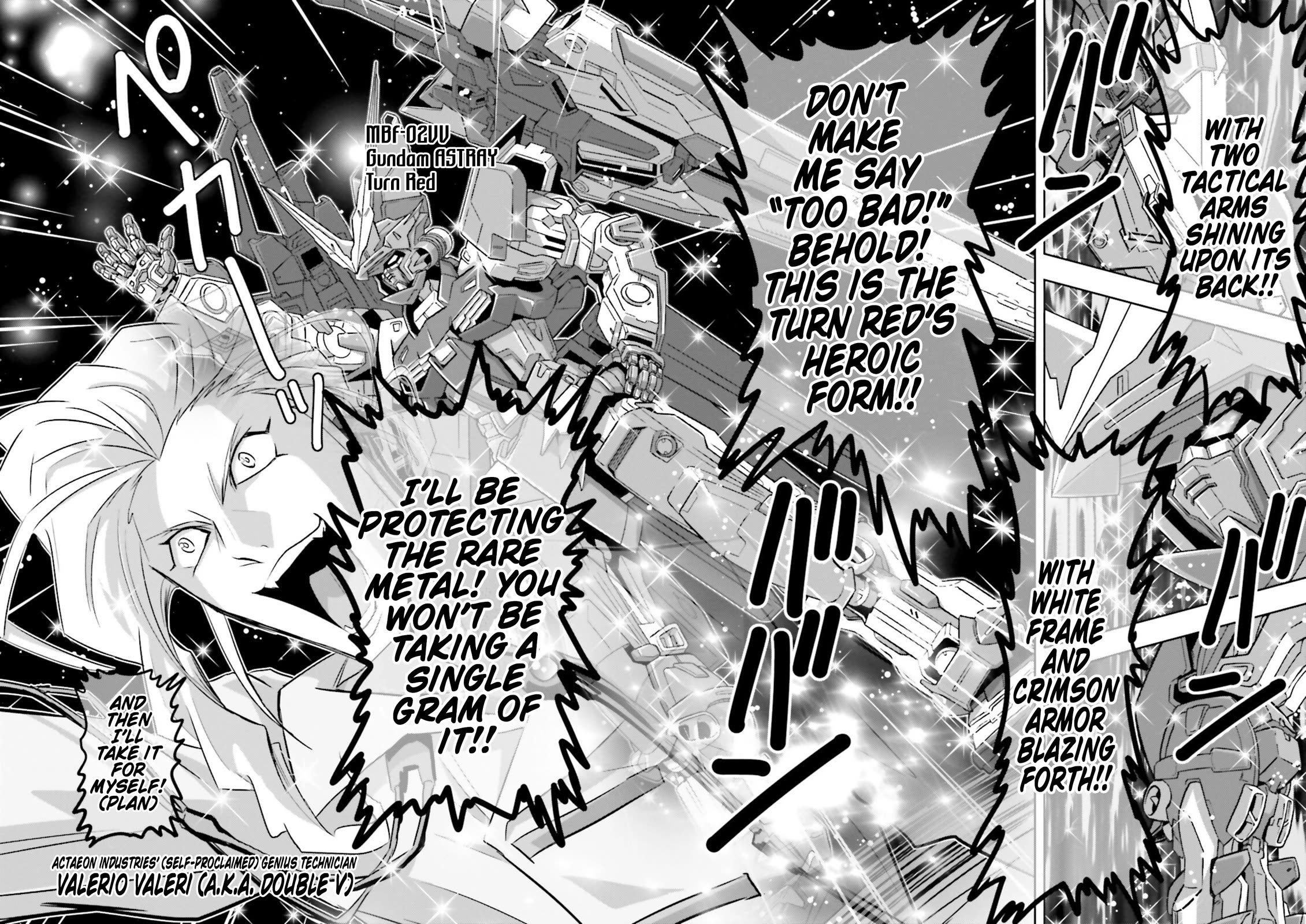 Gundam Seed Astray - Tenkuu no Seijo Chapter 15 page 5 - Chapter 15: Encounter 15: Separation