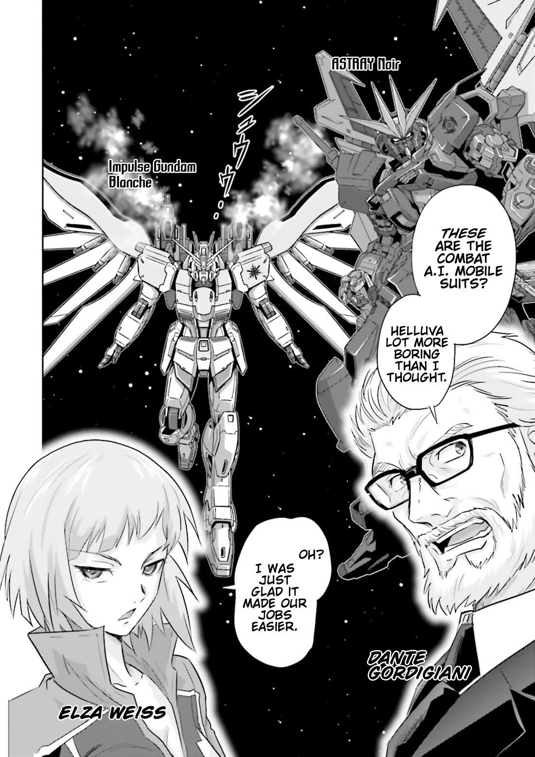 Gundam Seed Astray - Tenkuu no Seijo Chapter 15 page 8 - Chapter 15: Encounter 15: Separation