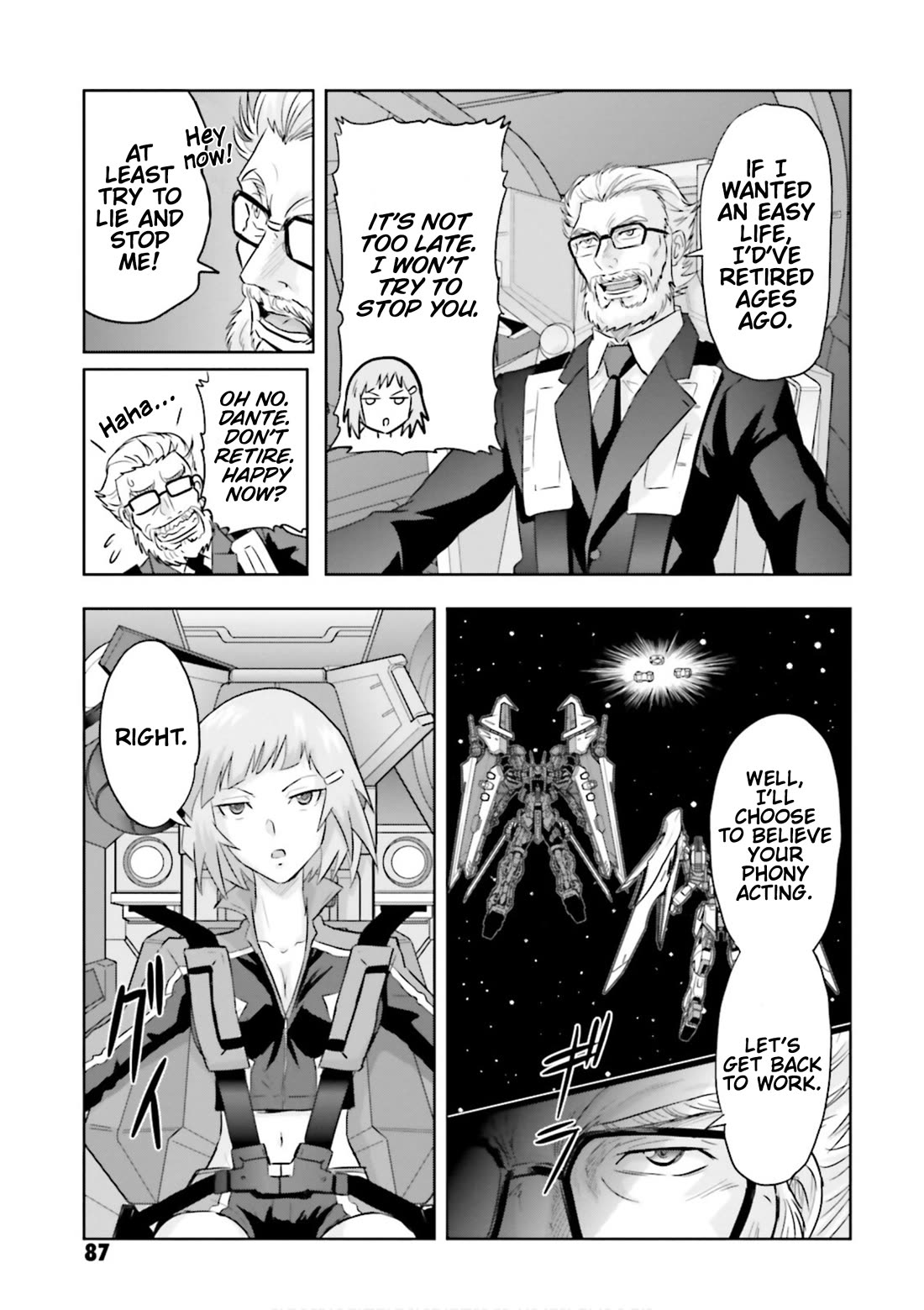 Gundam Seed Astray - Tenkuu no Seijo Chapter 15 page 9 - Chapter 15: Encounter 15: Separation