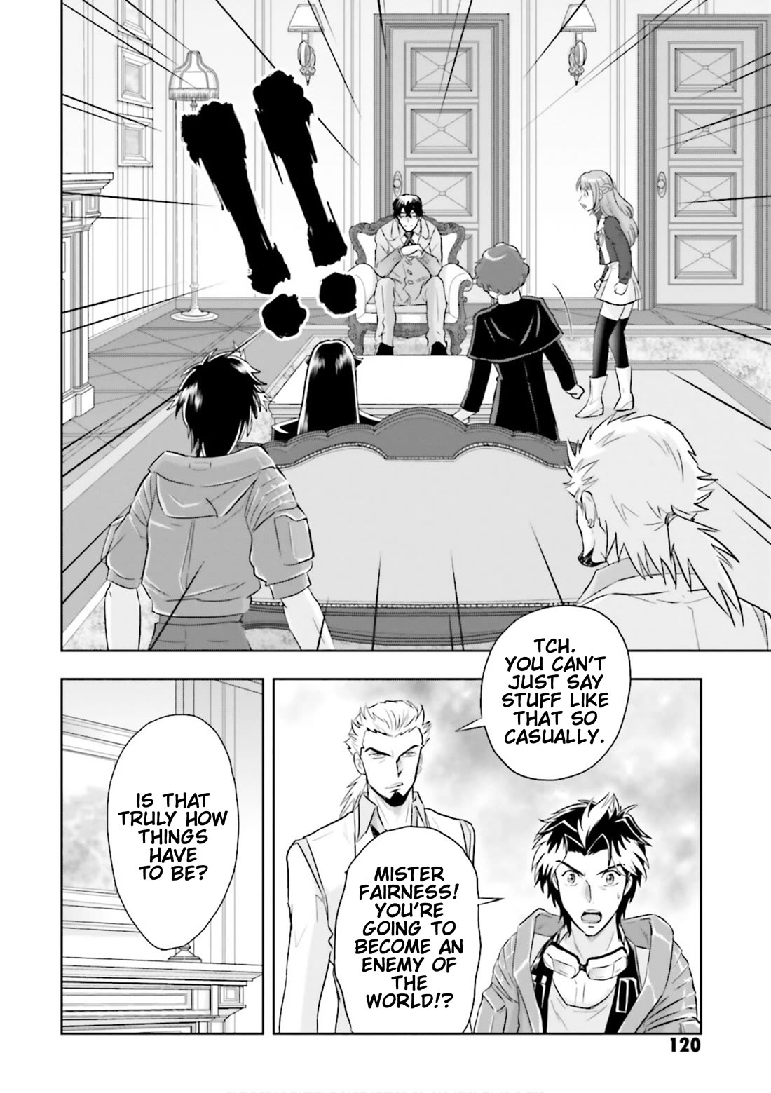 Gundam Seed Astray - Tenkuu no Seijo Chapter 16 page 11 - Chapter 16: Encounter 16: One Man's Destiny Plan