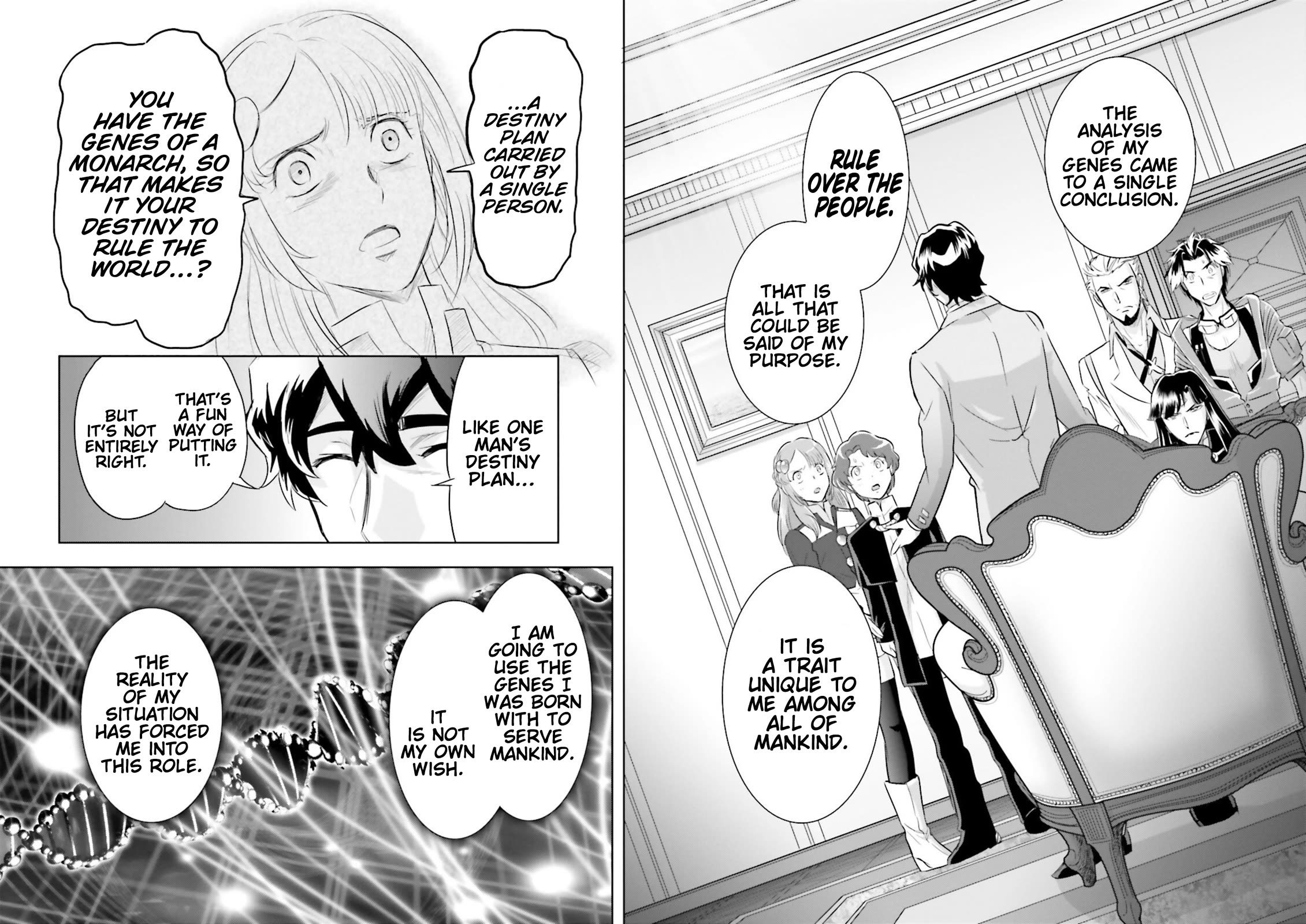 Gundam Seed Astray - Tenkuu no Seijo Chapter 16 page 17 - Chapter 16: Encounter 16: One Man's Destiny Plan