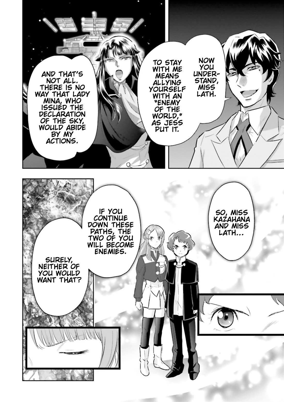 Gundam Seed Astray - Tenkuu no Seijo Chapter 16 page 18 - Chapter 16: Encounter 16: One Man's Destiny Plan