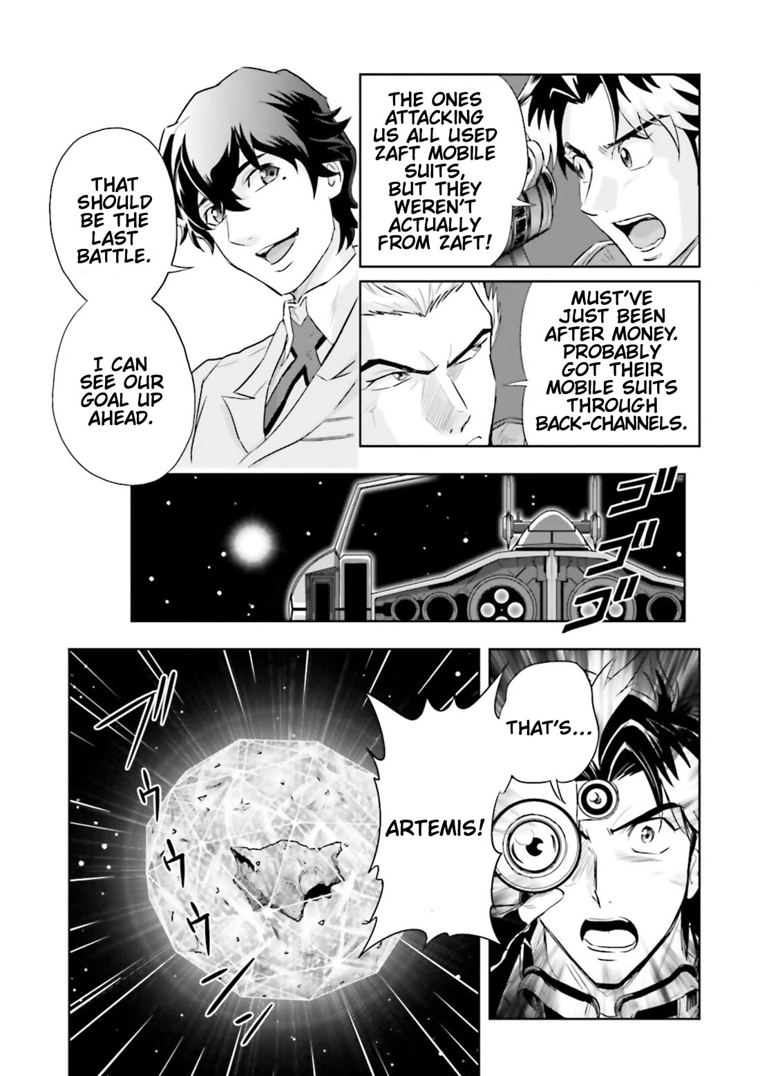Gundam Seed Astray - Tenkuu no Seijo Chapter 16 page 4 - Chapter 16: Encounter 16: One Man's Destiny Plan