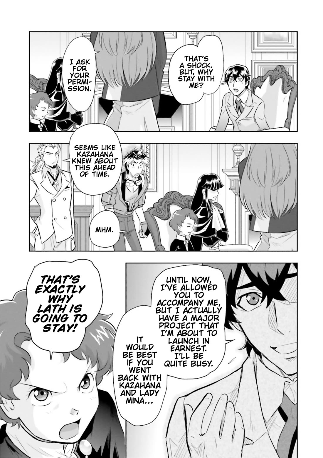 Gundam Seed Astray - Tenkuu no Seijo Chapter 16 page 8 - Chapter 16: Encounter 16: One Man's Destiny Plan