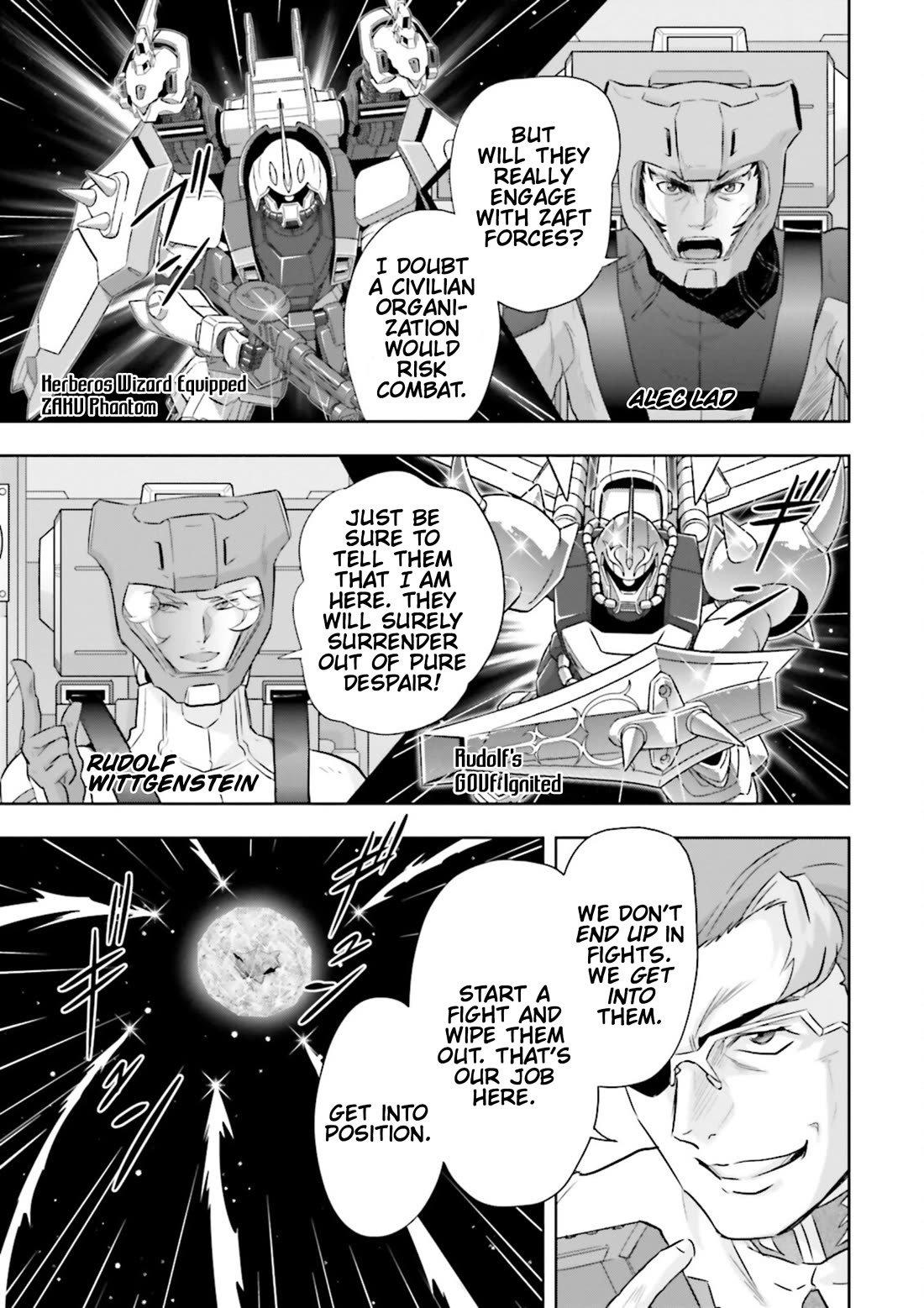 Gundam Seed Astray - Tenkuu no Seijo Chapter 17 page 12 - Chapter 17: Encounter 17: Assault on Artemis