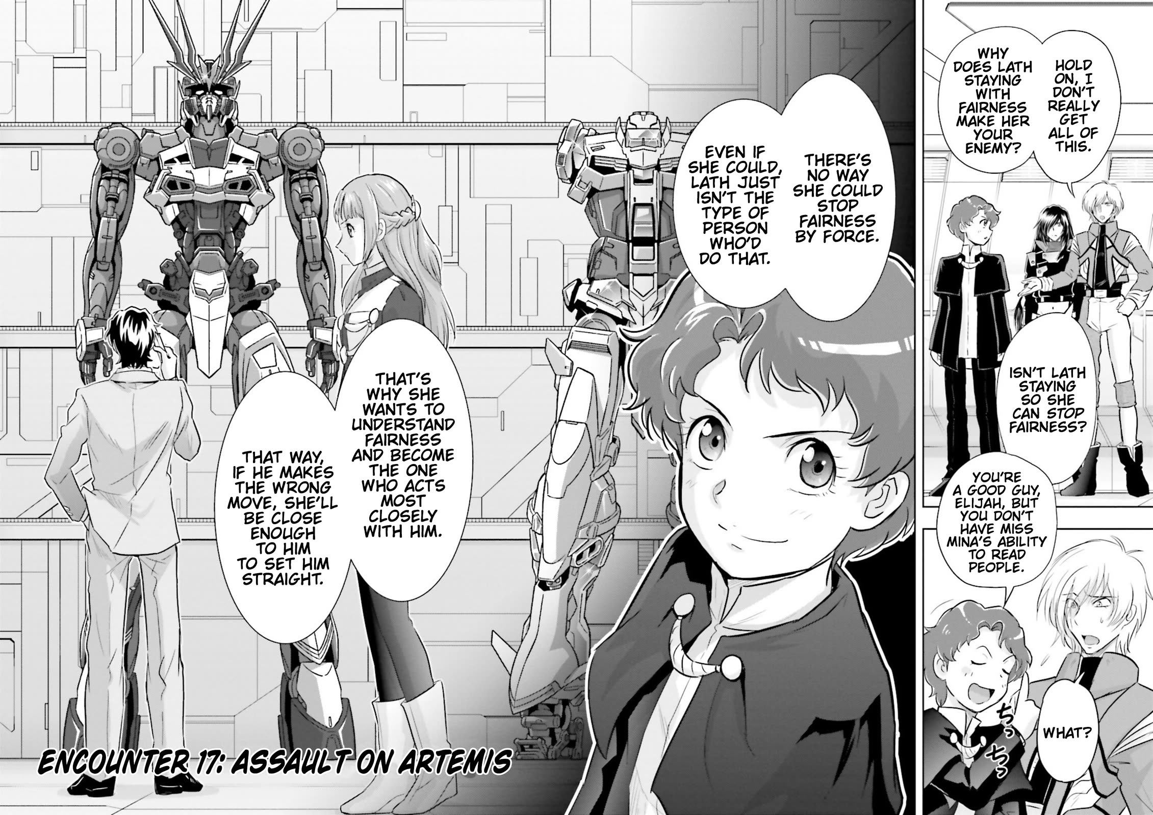 Gundam Seed Astray - Tenkuu no Seijo Chapter 17 page 2 - Chapter 17: Encounter 17: Assault on Artemis