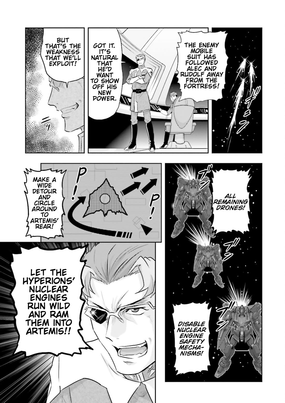 Gundam Seed Astray - Tenkuu no Seijo Chapter 17 page 21 - Chapter 17: Encounter 17: Assault on Artemis