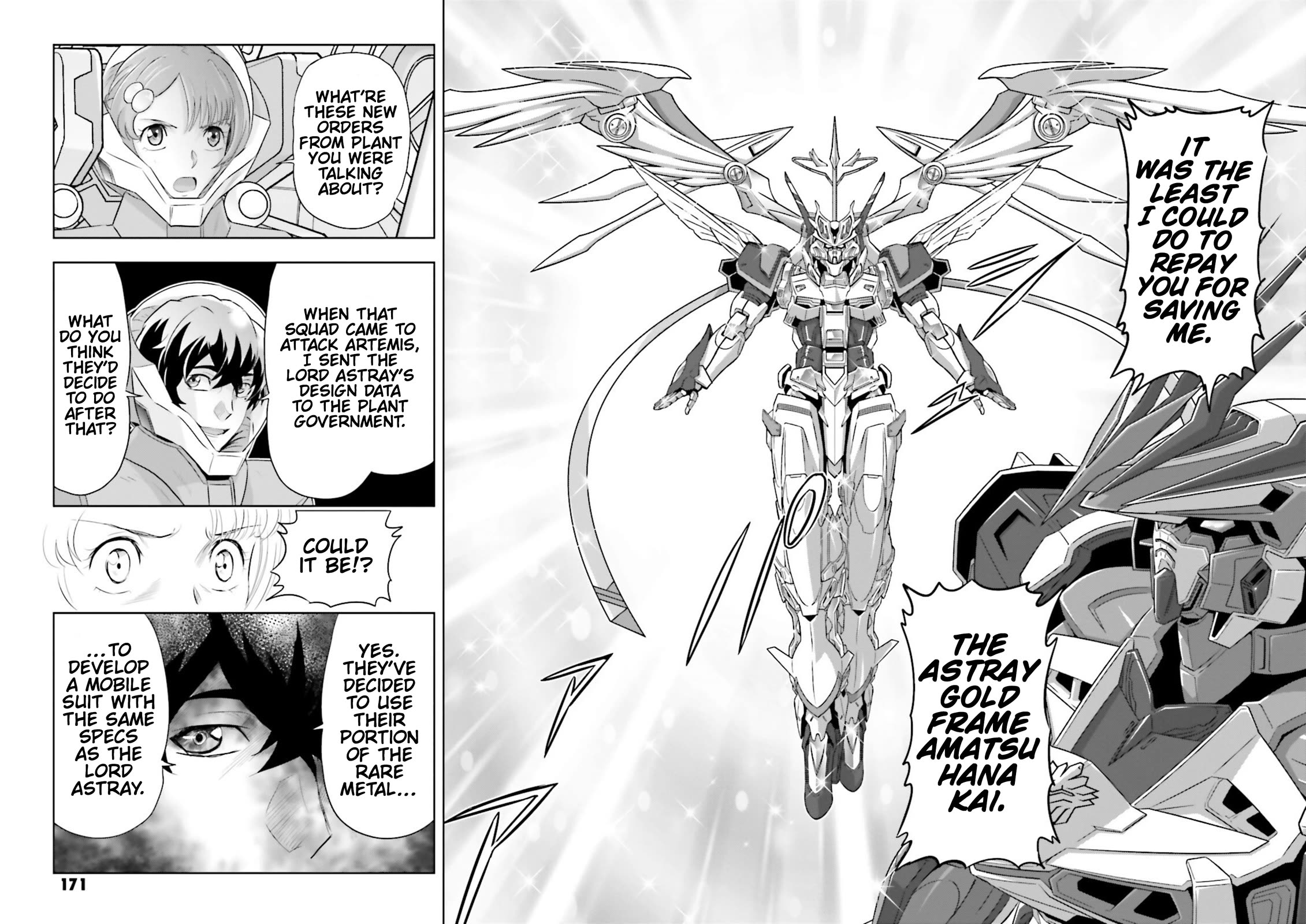 Gundam Seed Astray - Tenkuu no Seijo Chapter 17 page 26 - Chapter 17: Encounter 17: Assault on Artemis