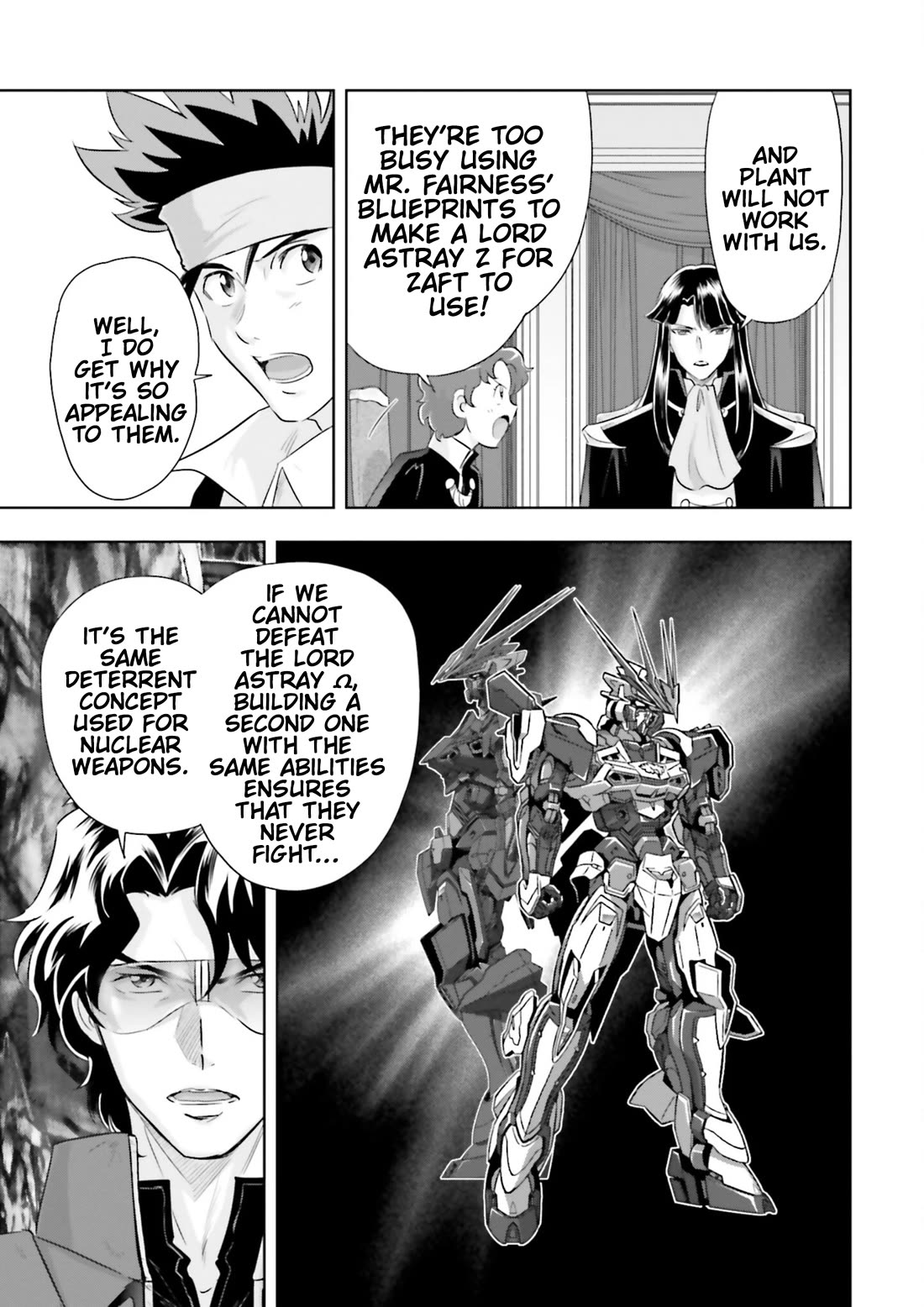 Gundam Seed Astray - Tenkuu no Seijo Chapter 18 page 11 - Chapter 18: Encounter 18: Those Gathered