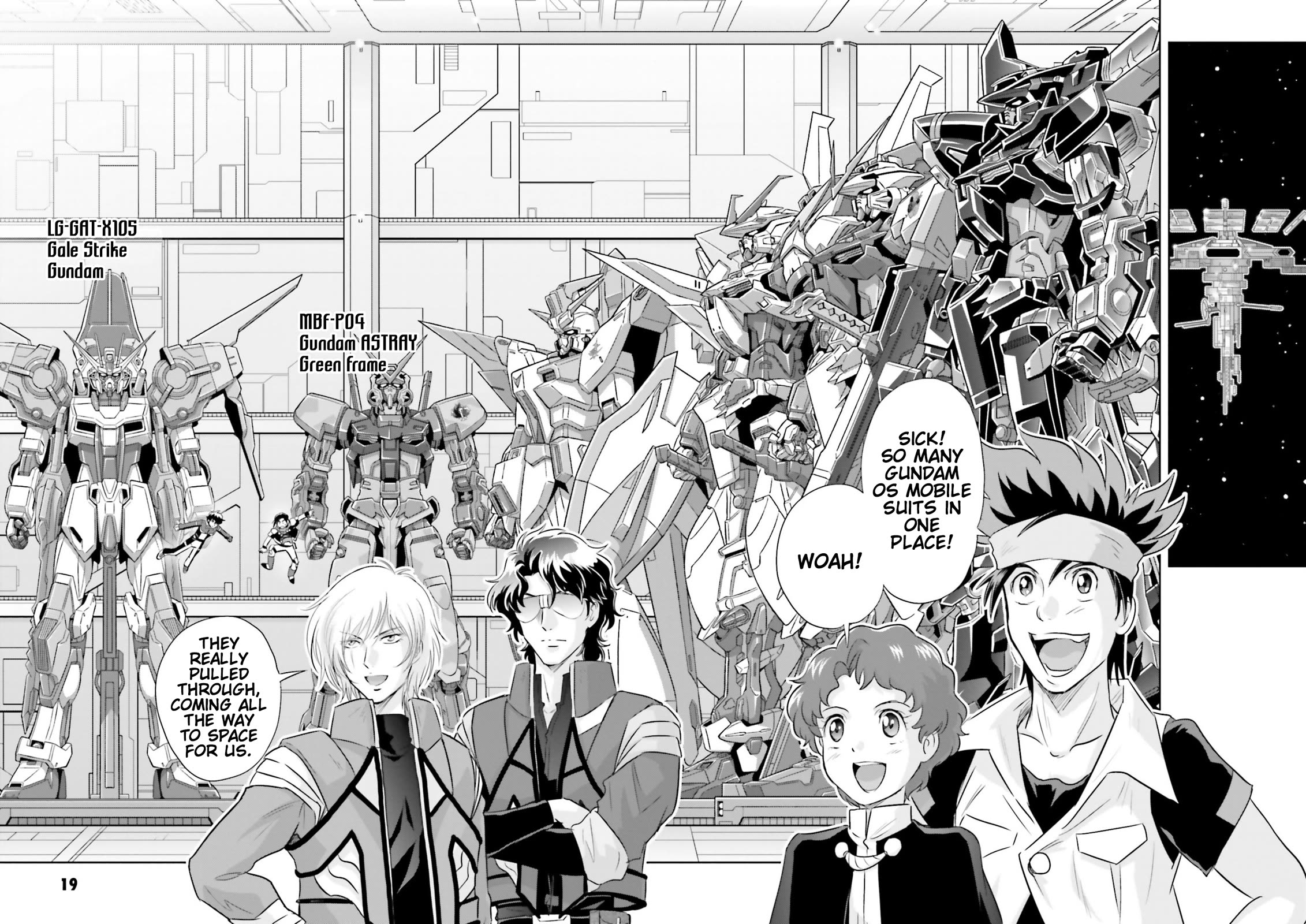 Gundam Seed Astray - Tenkuu no Seijo Chapter 18 page 17 - Chapter 18: Encounter 18: Those Gathered