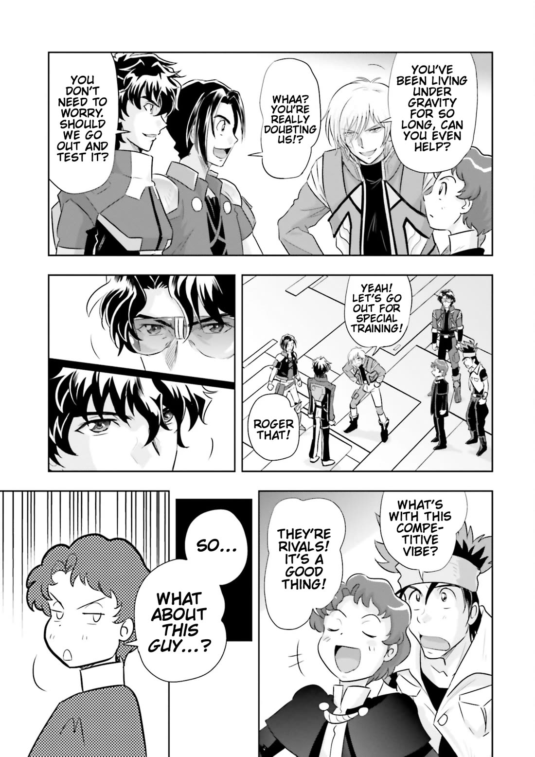 Gundam Seed Astray - Tenkuu no Seijo Chapter 18 page 19 - Chapter 18: Encounter 18: Those Gathered
