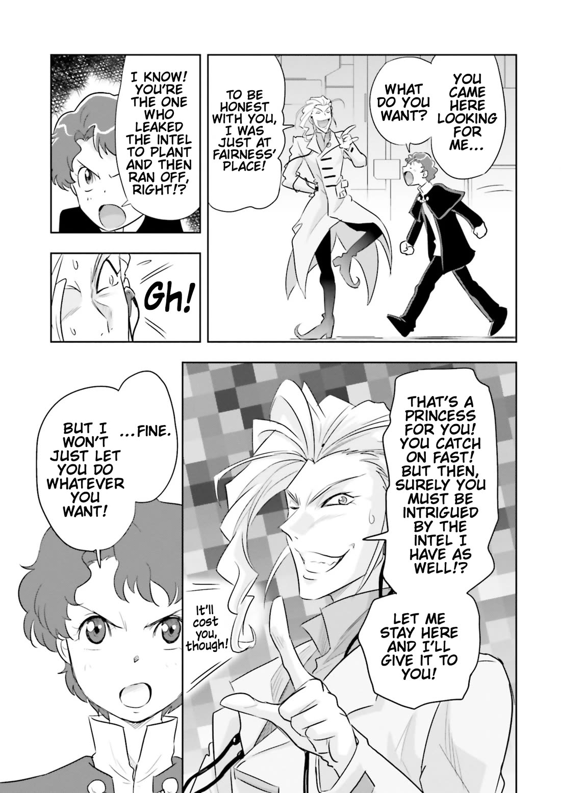 Gundam Seed Astray - Tenkuu no Seijo Chapter 18 page 21 - Chapter 18: Encounter 18: Those Gathered