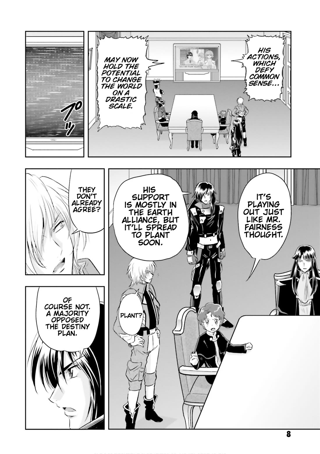 Gundam Seed Astray - Tenkuu no Seijo Chapter 18 page 8 - Chapter 18: Encounter 18: Those Gathered