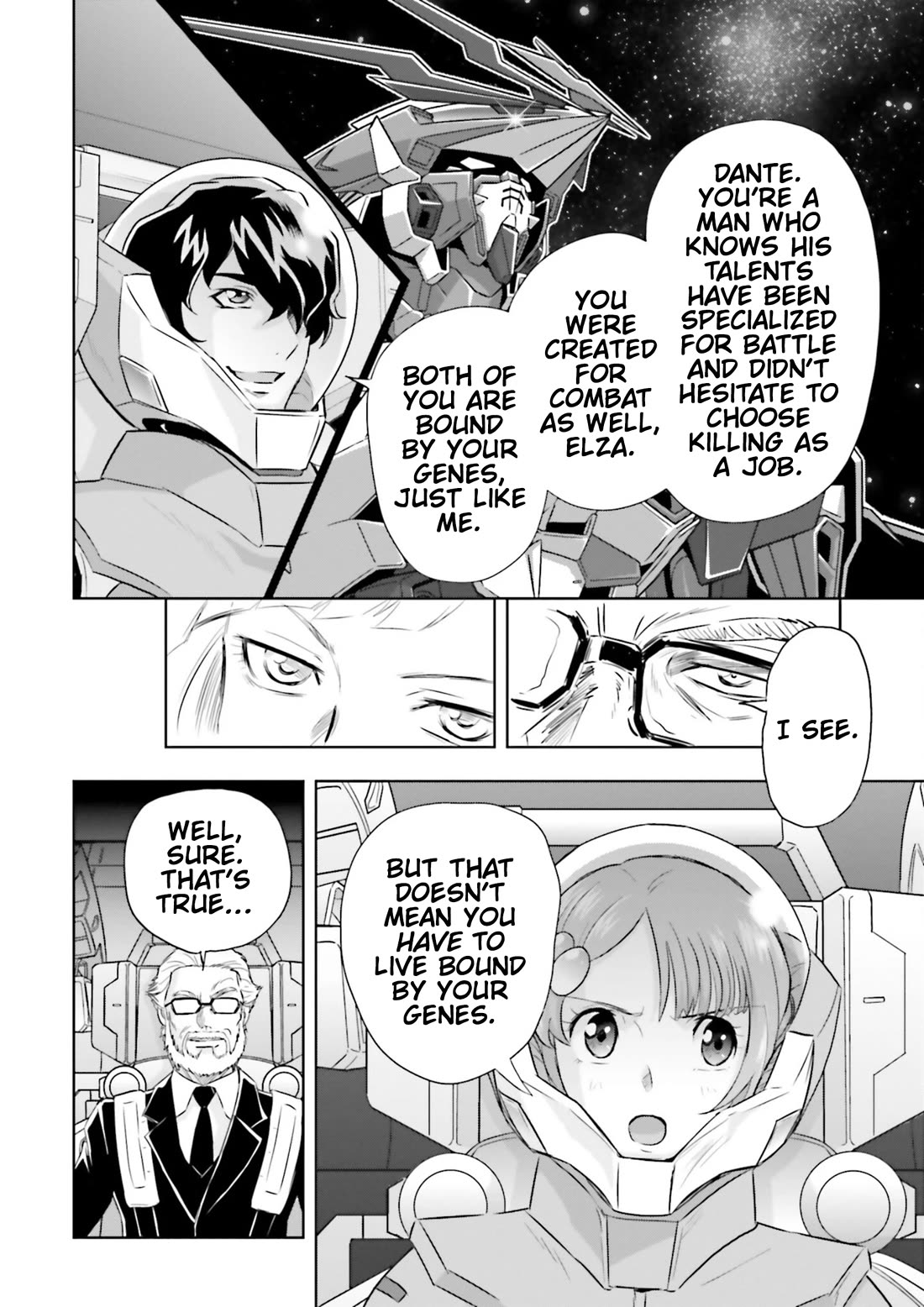 Gundam Seed Astray - Tenkuu no Seijo Chapter 19 page 12 - Chapter 19: Encounter 19: Shattered Balance