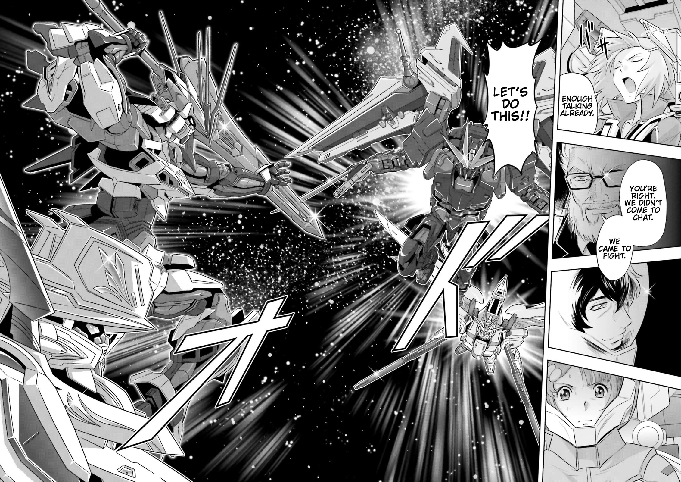 Gundam Seed Astray - Tenkuu no Seijo Chapter 19 page 14 - Chapter 19: Encounter 19: Shattered Balance