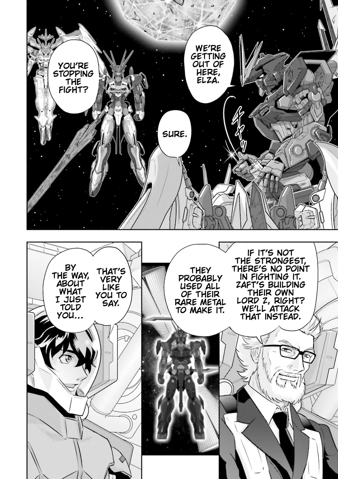 Gundam Seed Astray - Tenkuu no Seijo Chapter 19 page 19 - Chapter 19: Encounter 19: Shattered Balance