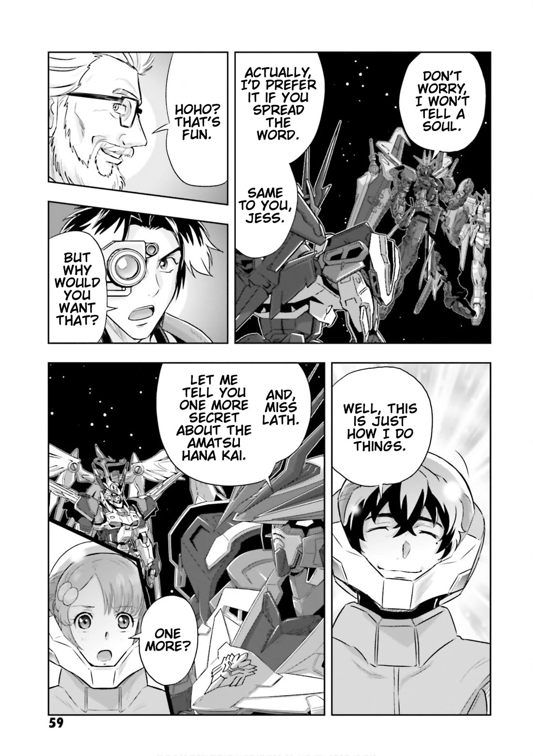Gundam Seed Astray - Tenkuu no Seijo Chapter 19 page 20 - Chapter 19: Encounter 19: Shattered Balance