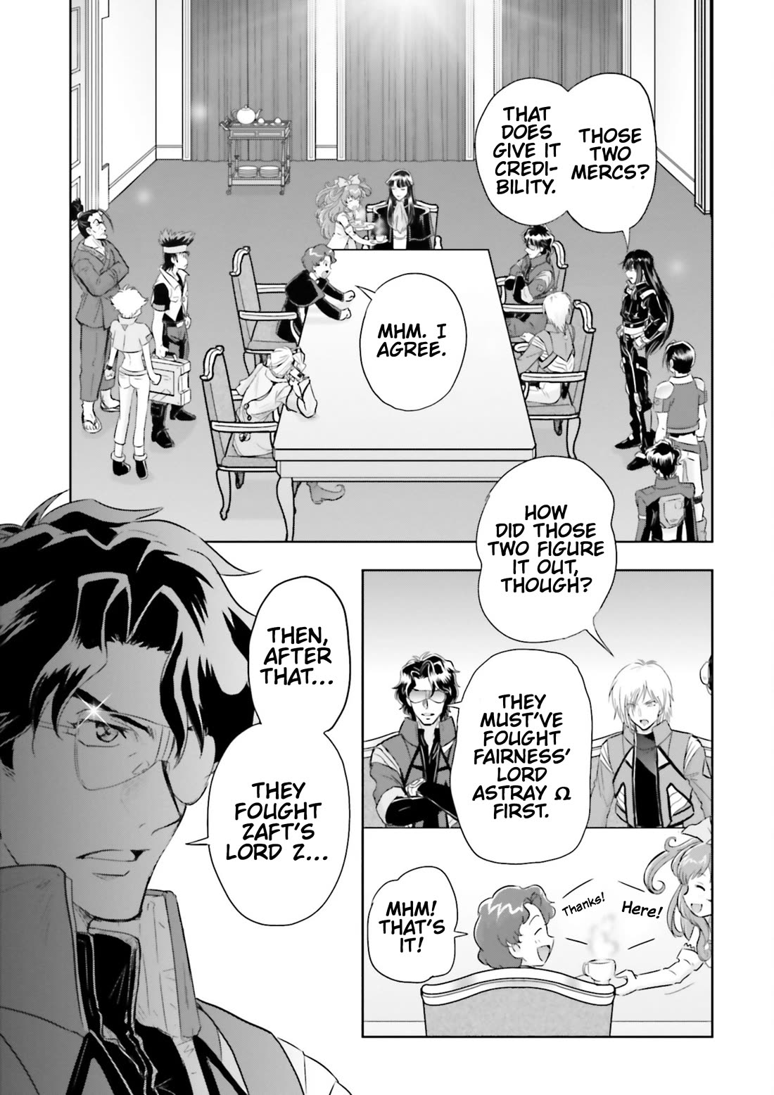 Gundam Seed Astray - Tenkuu no Seijo Chapter 19 page 25 - Chapter 19: Encounter 19: Shattered Balance