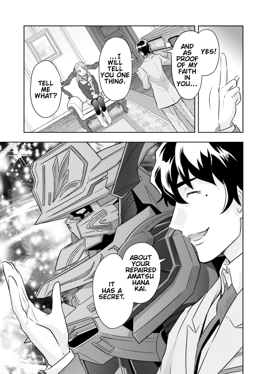 Gundam Seed Astray - Tenkuu no Seijo Chapter 19 page 6 - Chapter 19: Encounter 19: Shattered Balance