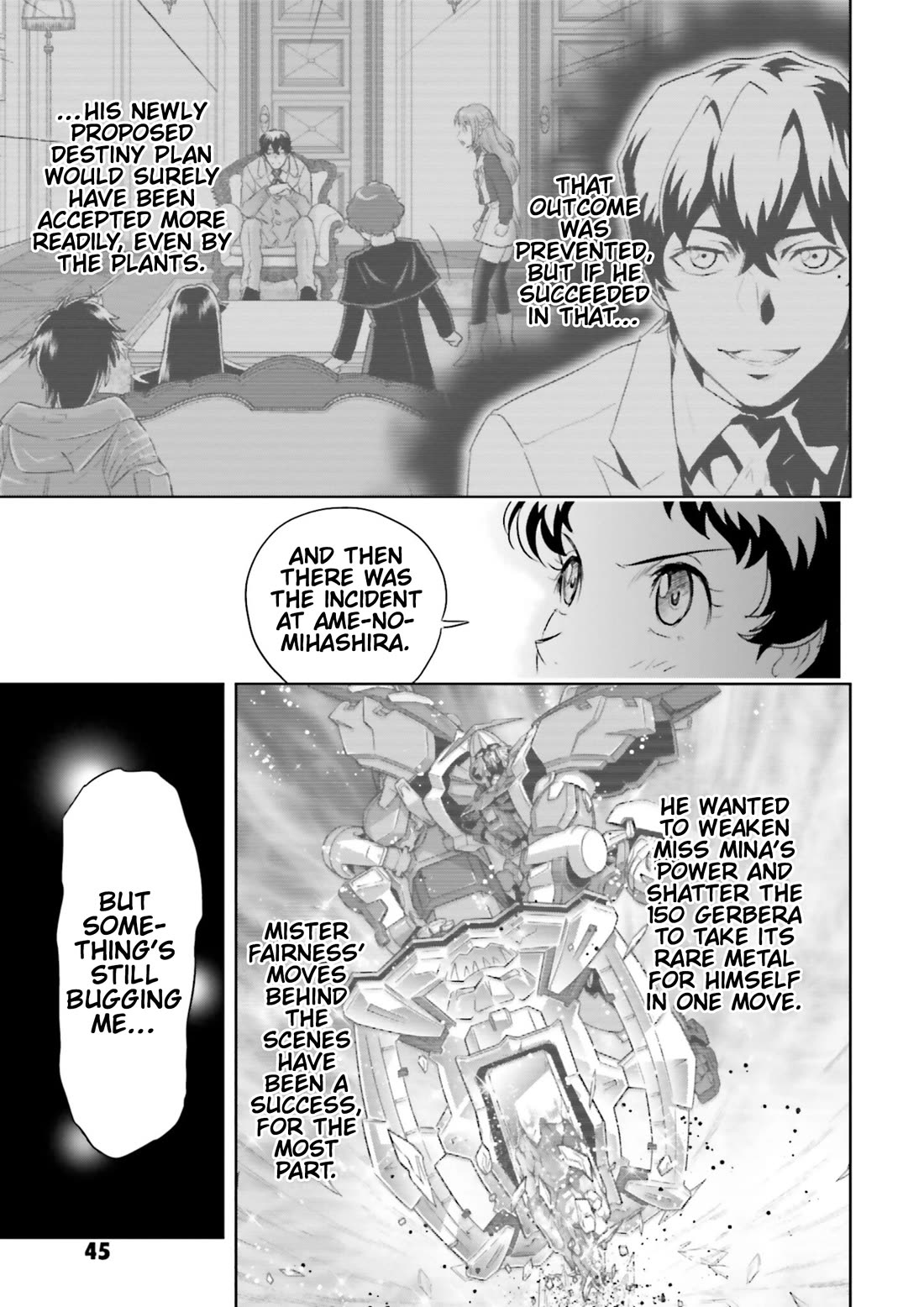 Gundam Seed Astray - Tenkuu no Seijo Chapter 19 page 8 - Chapter 19: Encounter 19: Shattered Balance