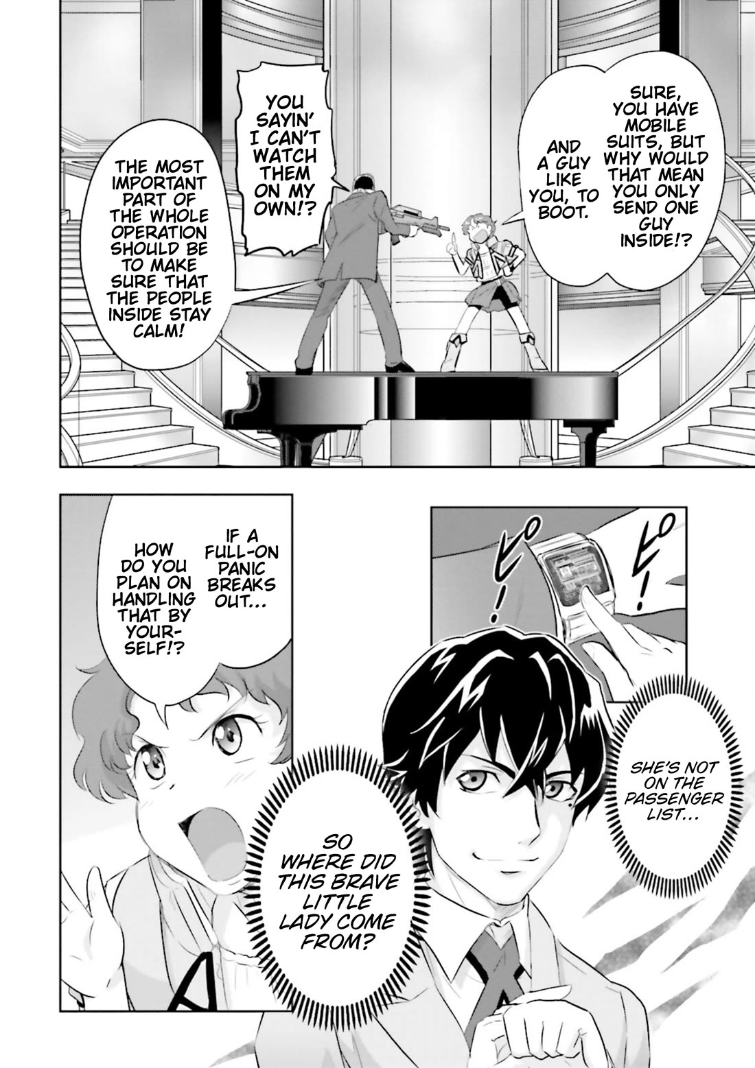 Gundam Seed Astray - Tenkuu no Seijo Chapter 2 page 12 - Chapter 2: Encounter 2: Mercenary Girl