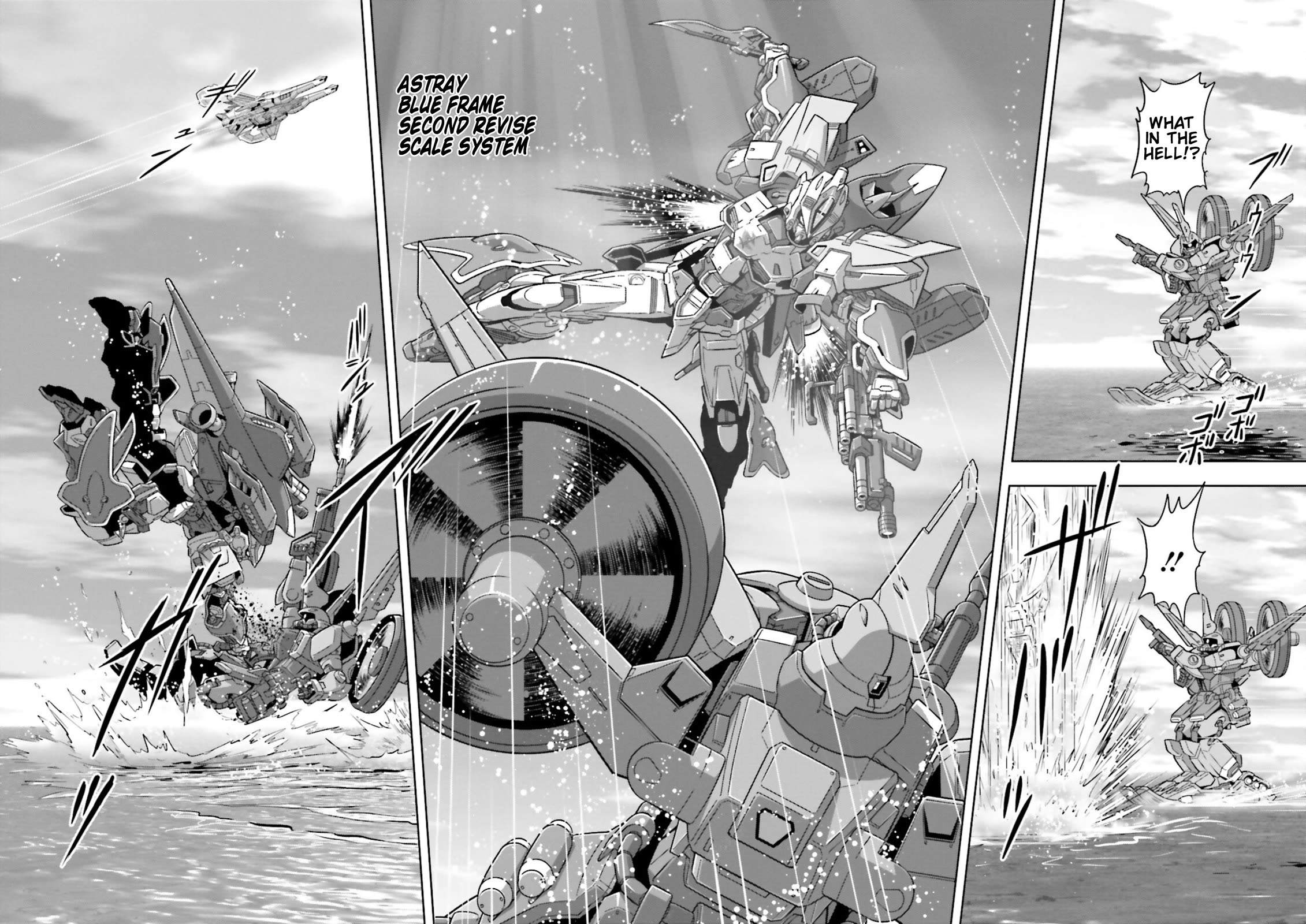 Gundam Seed Astray - Tenkuu no Seijo Chapter 2 page 17 - Chapter 2: Encounter 2: Mercenary Girl