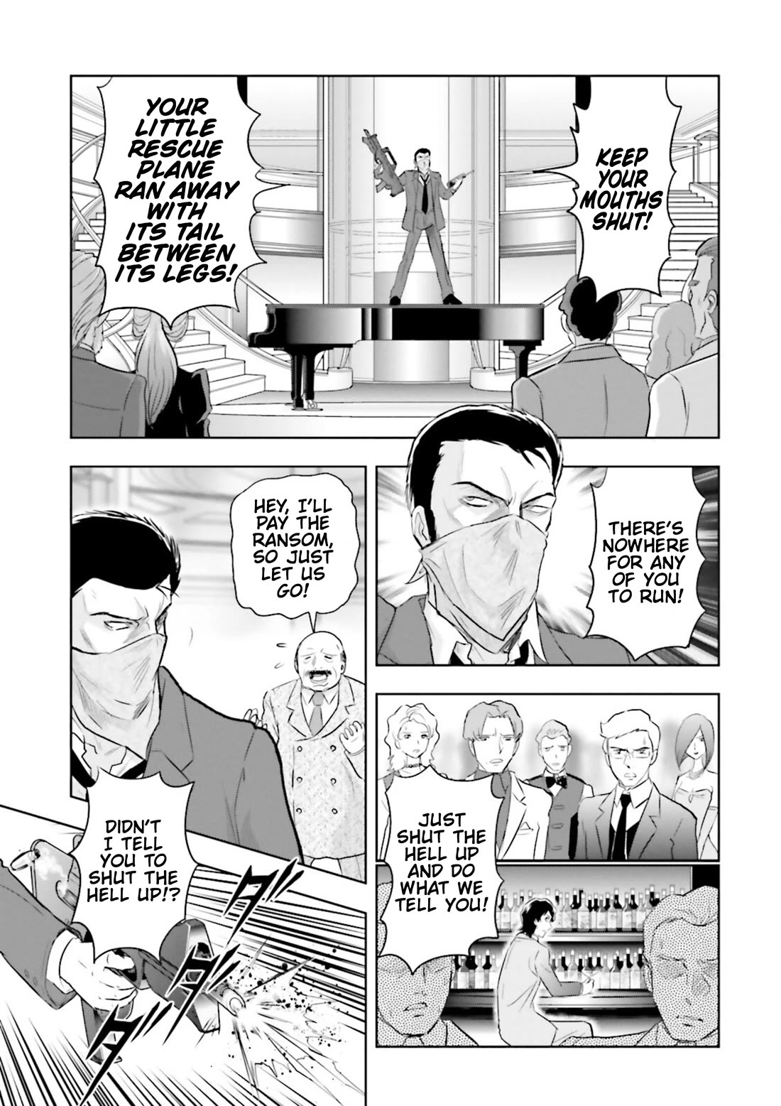 Gundam Seed Astray - Tenkuu no Seijo Chapter 2 page 9 - Chapter 2: Encounter 2: Mercenary Girl