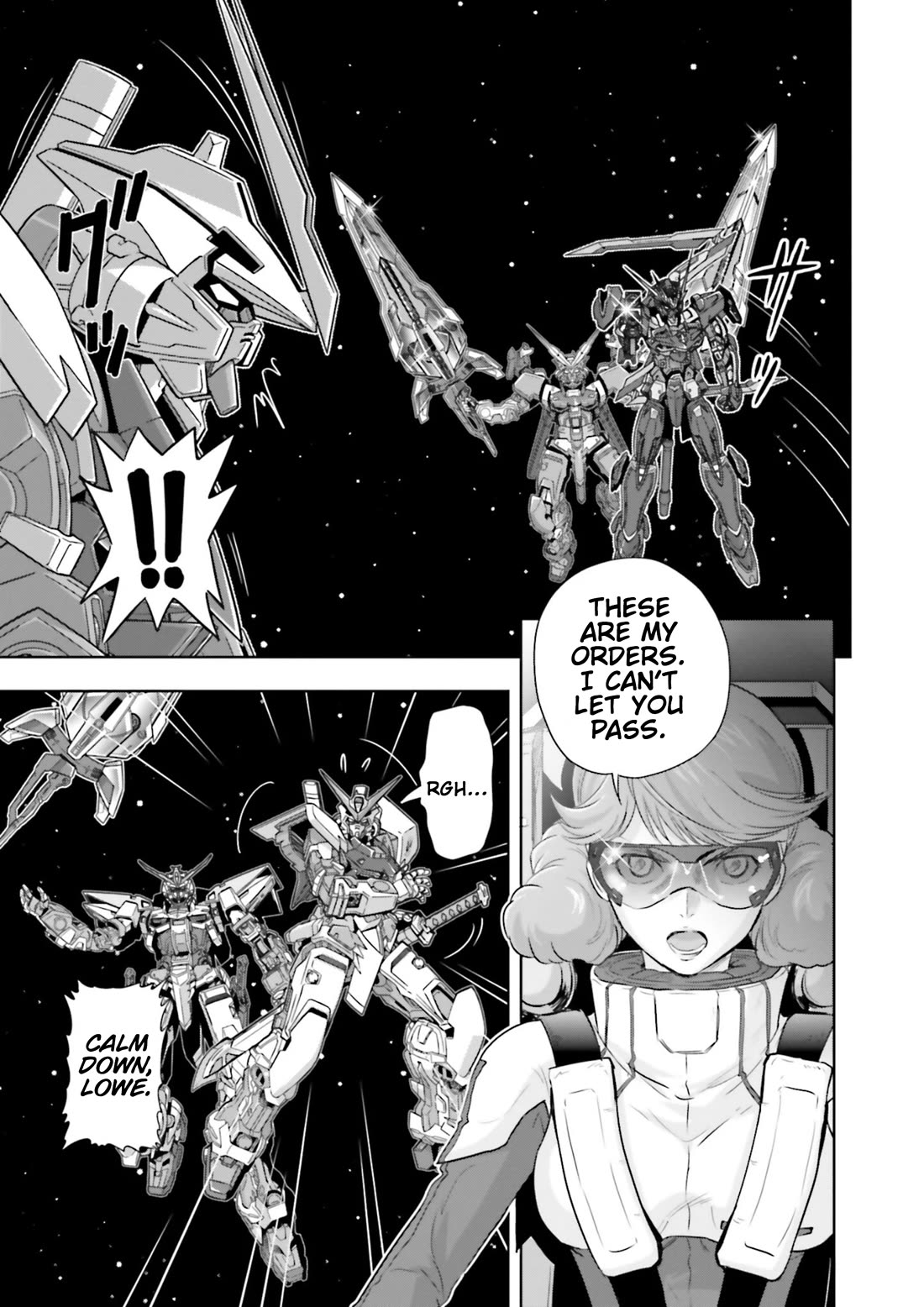Gundam Seed Astray - Tenkuu no Seijo Chapter 20 page 14 - Chapter 20: Encounter 20: Ame-no-Mihashira vs. ZAFT