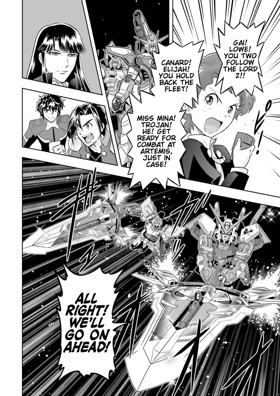 Gundam Seed Astray - Tenkuu no Seijo Chapter 20 page 19 - Chapter 20: Encounter 20: Ame-no-Mihashira vs. ZAFT