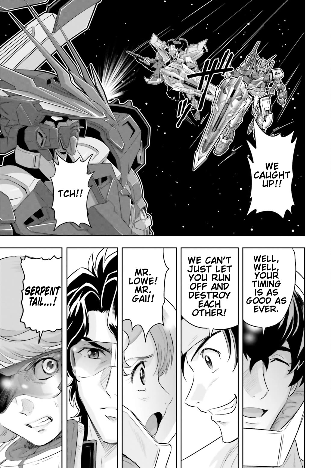 Gundam Seed Astray - Tenkuu no Seijo Chapter 20 page 22 - Chapter 20: Encounter 20: Ame-no-Mihashira vs. ZAFT