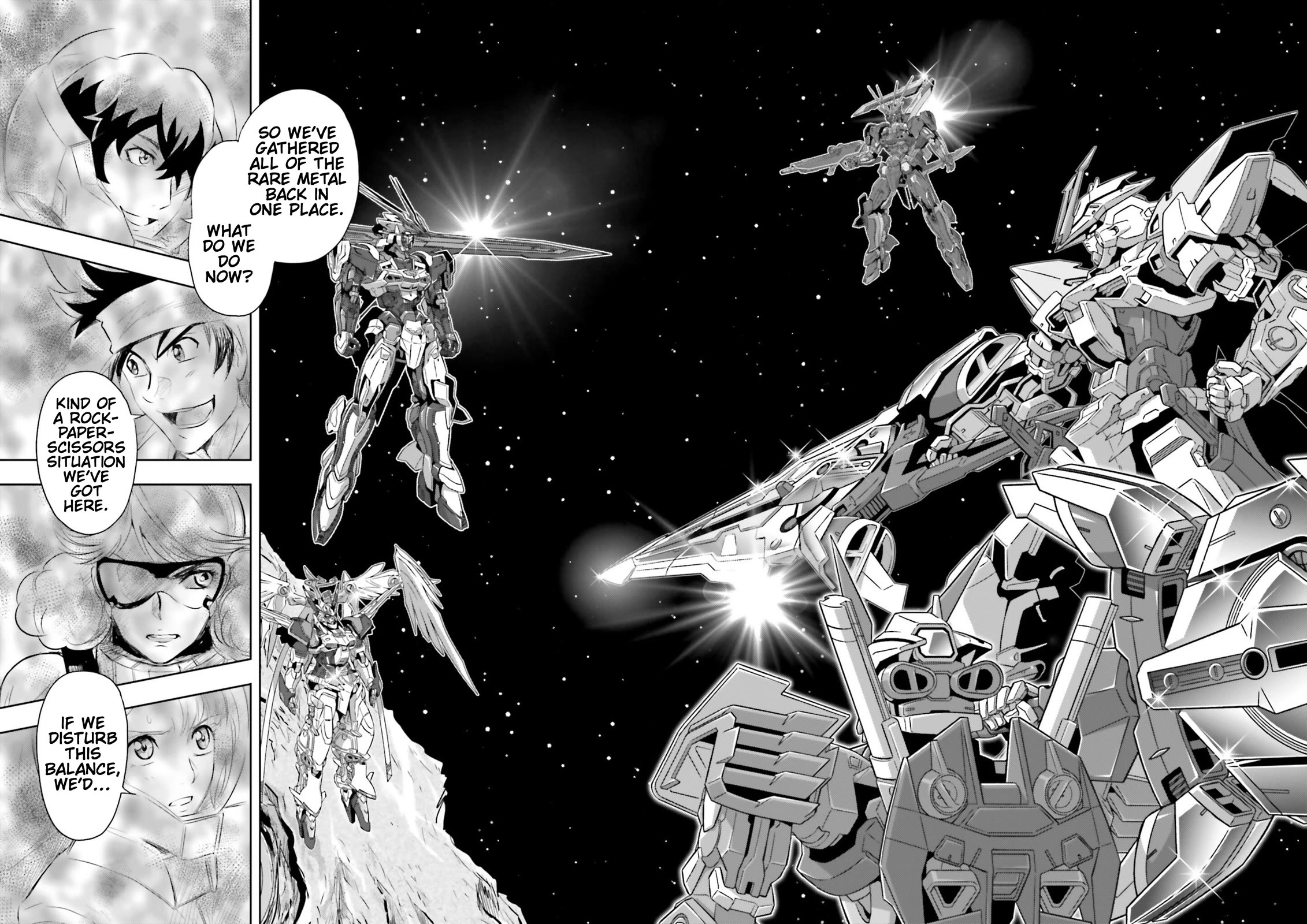 Gundam Seed Astray - Tenkuu no Seijo Chapter 20 page 23 - Chapter 20: Encounter 20: Ame-no-Mihashira vs. ZAFT