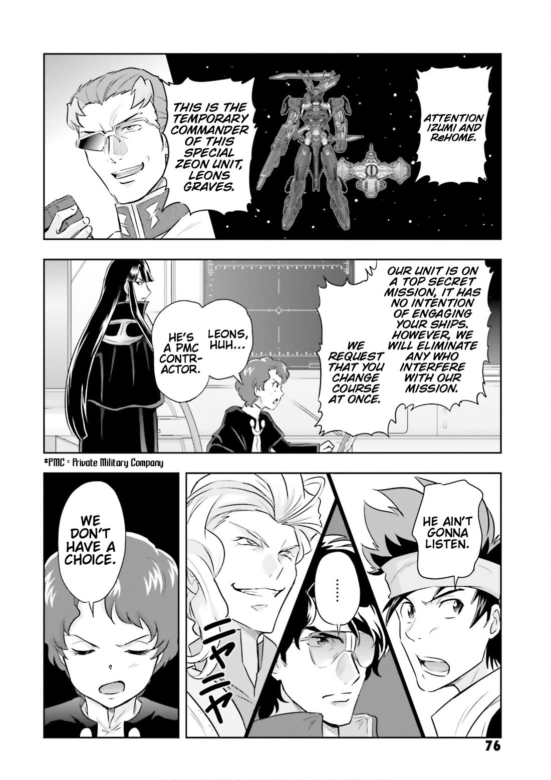 Gundam Seed Astray - Tenkuu no Seijo Chapter 20 page 9 - Chapter 20: Encounter 20: Ame-no-Mihashira vs. ZAFT