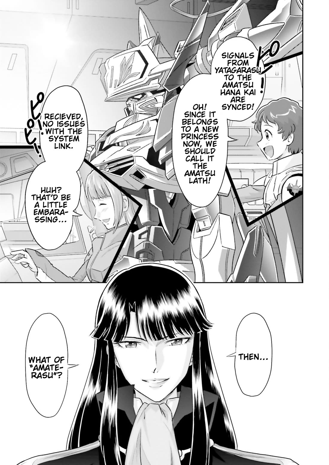 Gundam Seed Astray - Tenkuu no Seijo Chapter 21 page 12 - Chapter 21: Encounter 21: Kazahana's Decision
