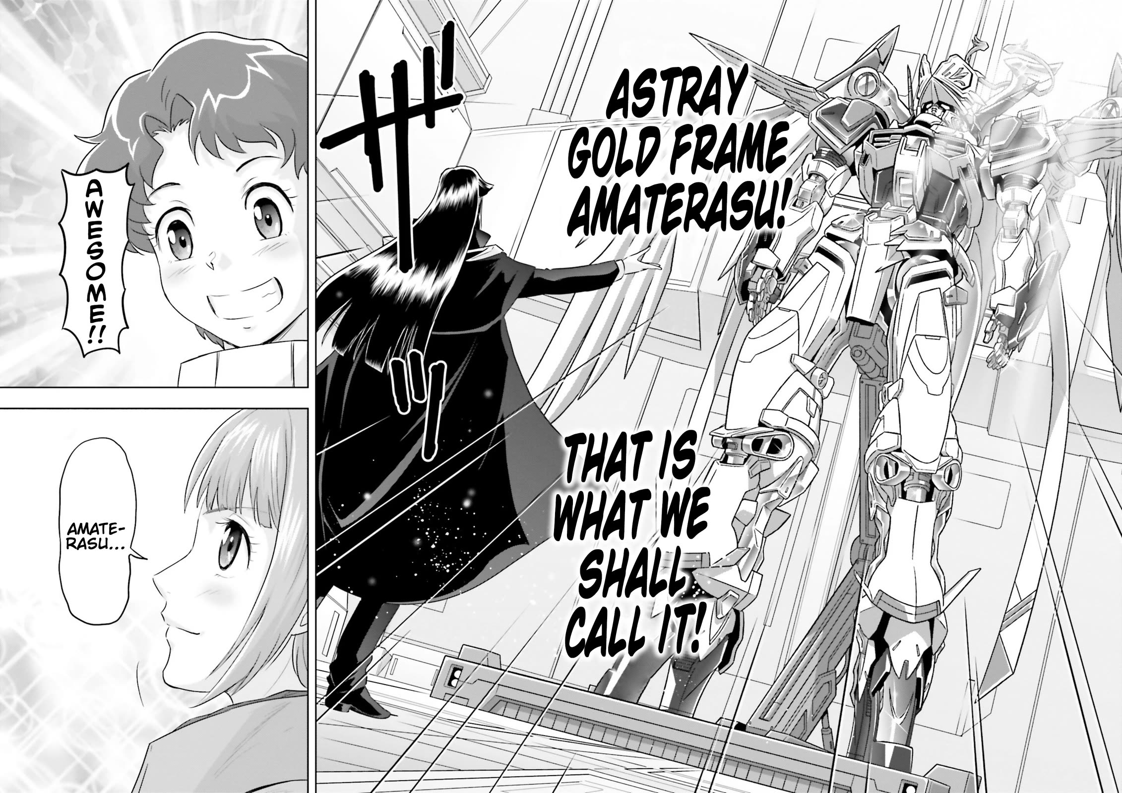 Gundam Seed Astray - Tenkuu no Seijo Chapter 21 page 13 - Chapter 21: Encounter 21: Kazahana's Decision