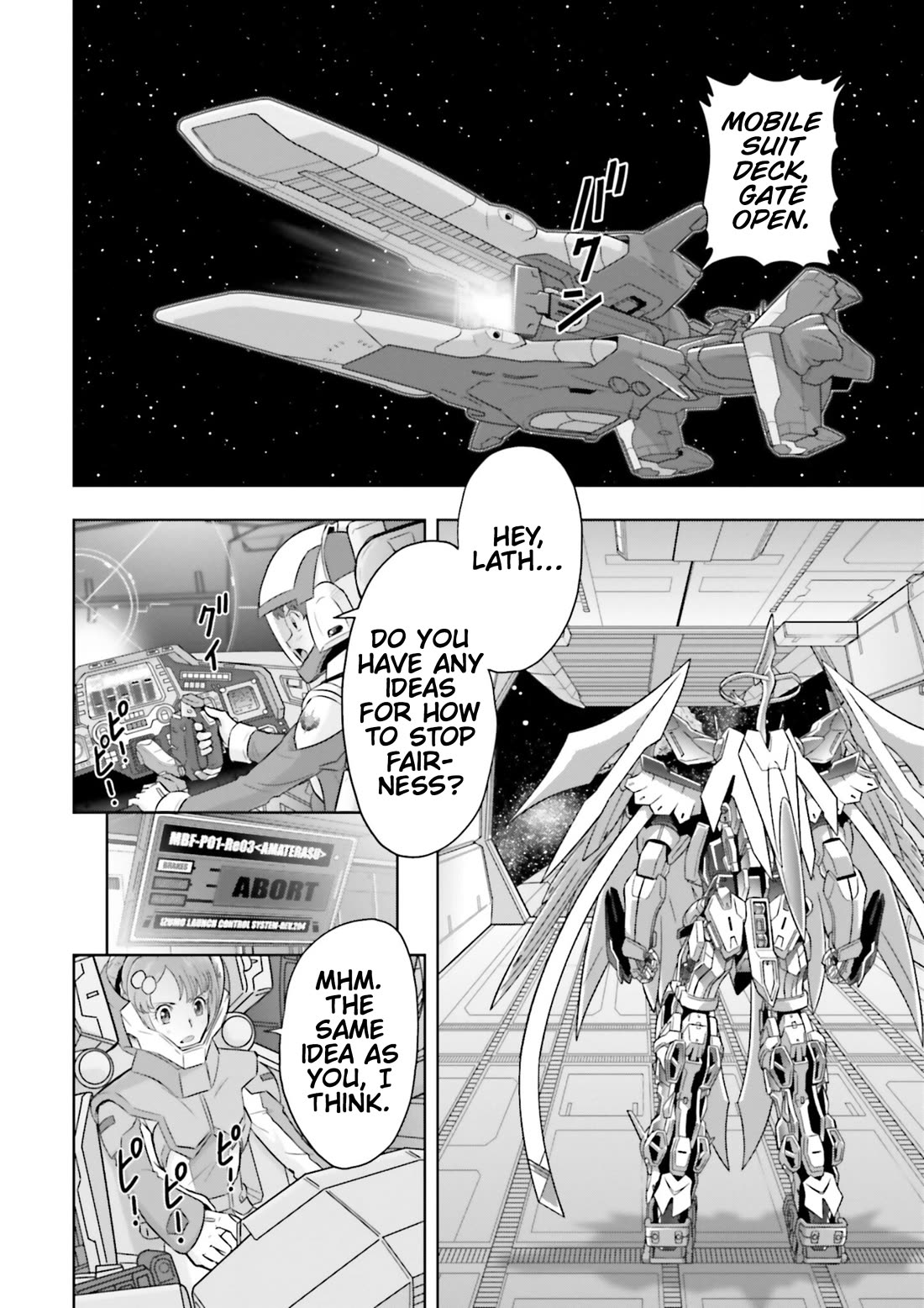 Gundam Seed Astray - Tenkuu no Seijo Chapter 21 page 16 - Chapter 21: Encounter 21: Kazahana's Decision