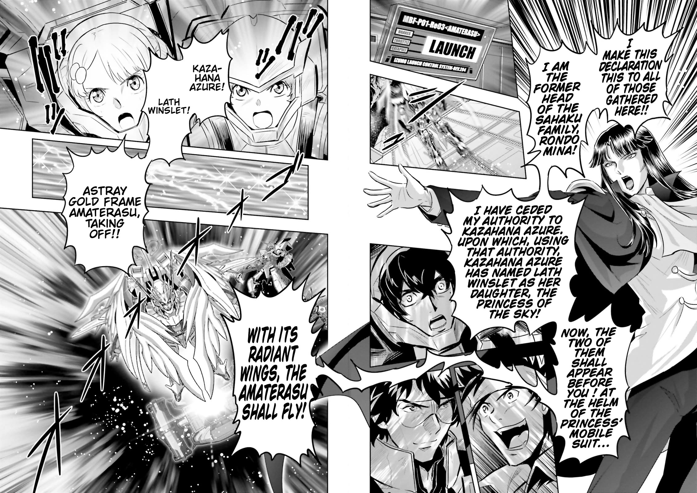 Gundam Seed Astray - Tenkuu no Seijo Chapter 21 page 18 - Chapter 21: Encounter 21: Kazahana's Decision