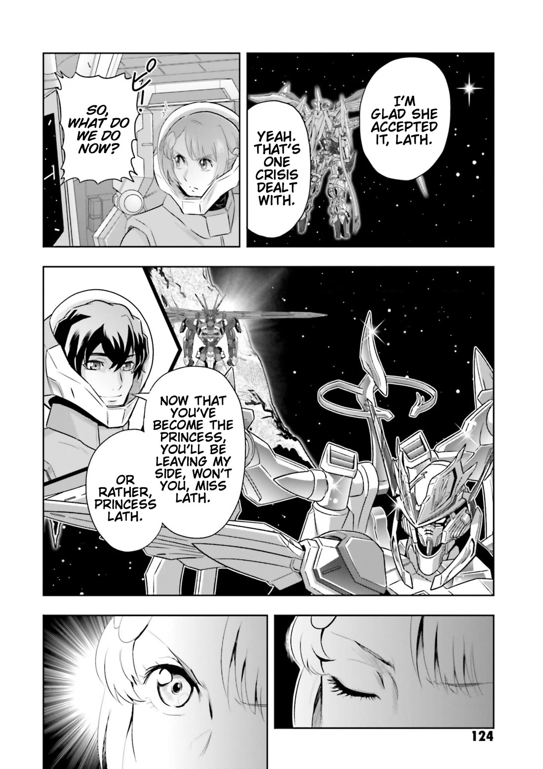 Gundam Seed Astray - Tenkuu no Seijo Chapter 21 page 22 - Chapter 21: Encounter 21: Kazahana's Decision