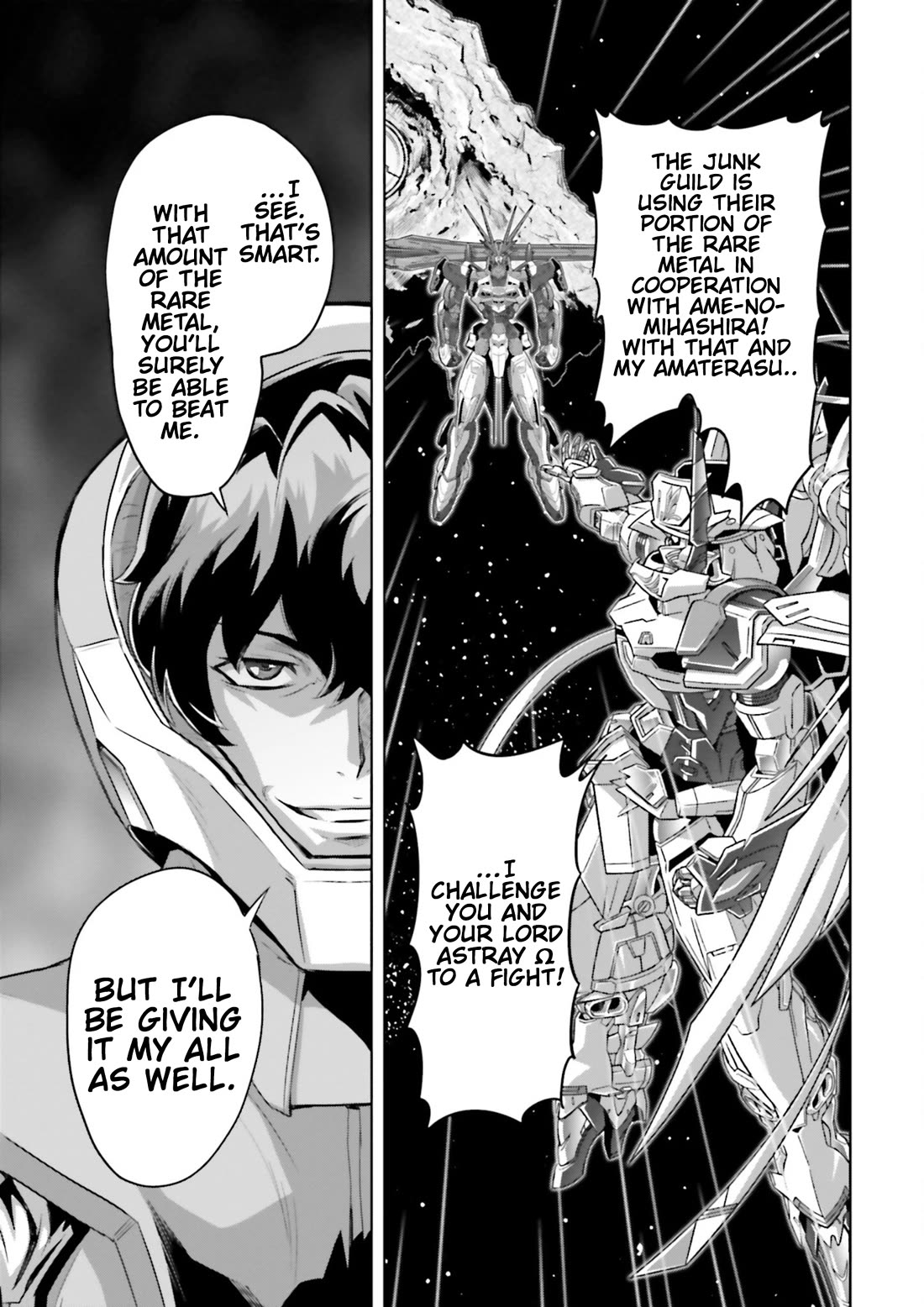 Gundam Seed Astray - Tenkuu no Seijo Chapter 21 page 23 - Chapter 21: Encounter 21: Kazahana's Decision