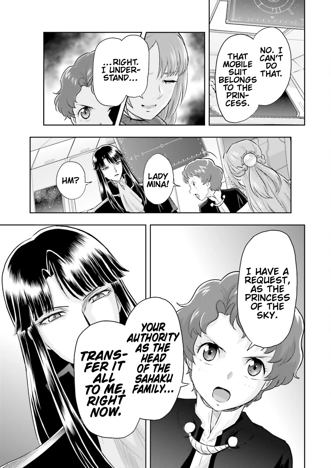 Gundam Seed Astray - Tenkuu no Seijo Chapter 21 page 6 - Chapter 21: Encounter 21: Kazahana's Decision
