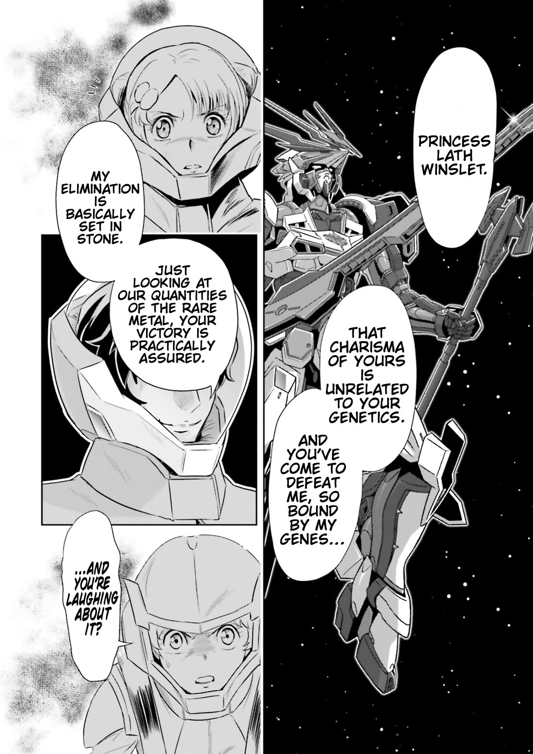 Gundam Seed Astray - Tenkuu no Seijo Chapter 22 page 14 - Chapter 22: Encounter 22: Dance, Amaterasu